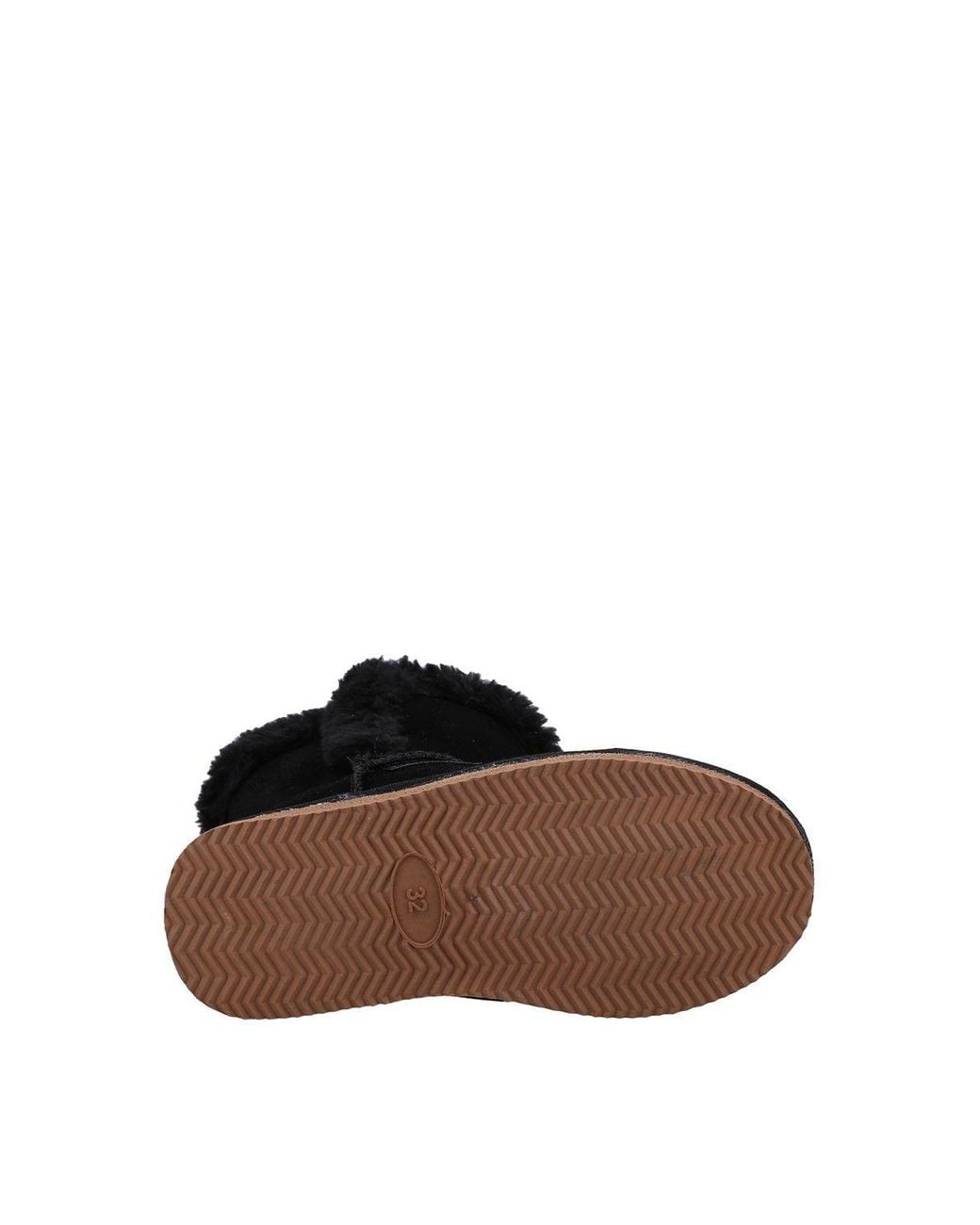 Hush Puppies Black 'Ashlynn' Suede Slipper Booties