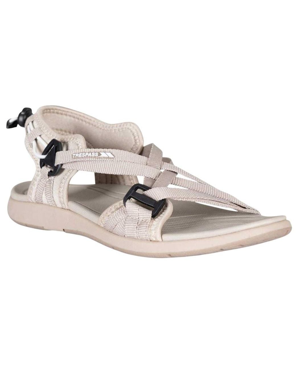 Trespass Gray Nessa Fisherman Flatform Sandals