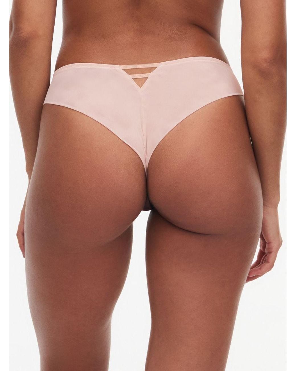 Chantelle Black Midnight Flowers Tanga
