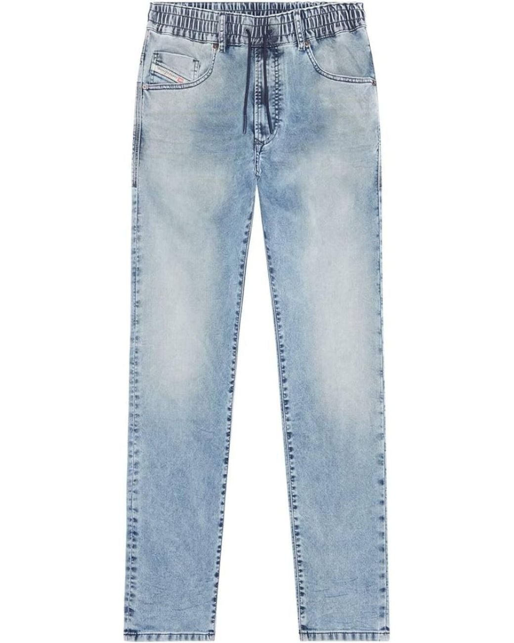 DIESEL Blue D-Krooley Relaxed Fit Jeans for men