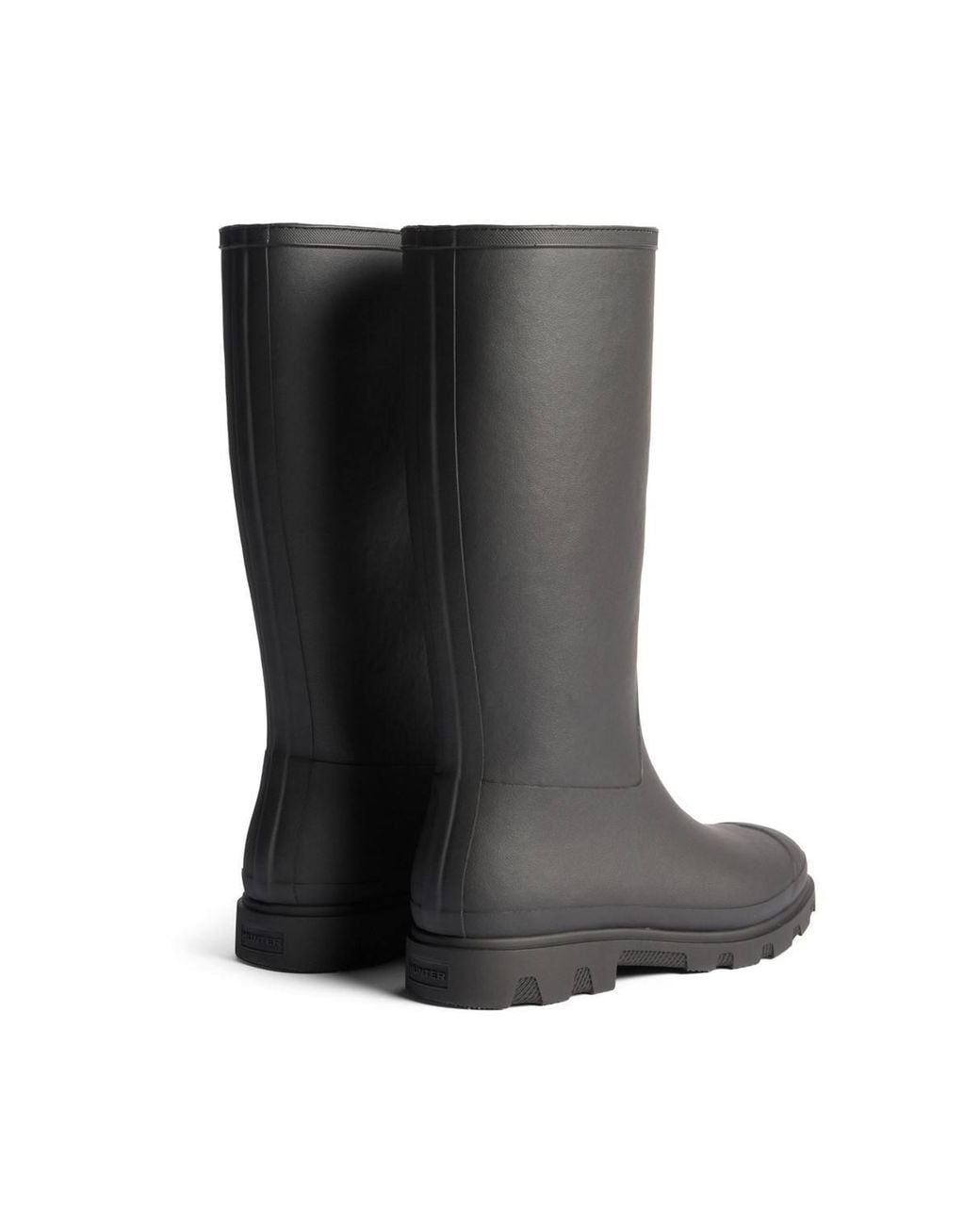 Hunter Black Downpour Tall Insulated Boot for men