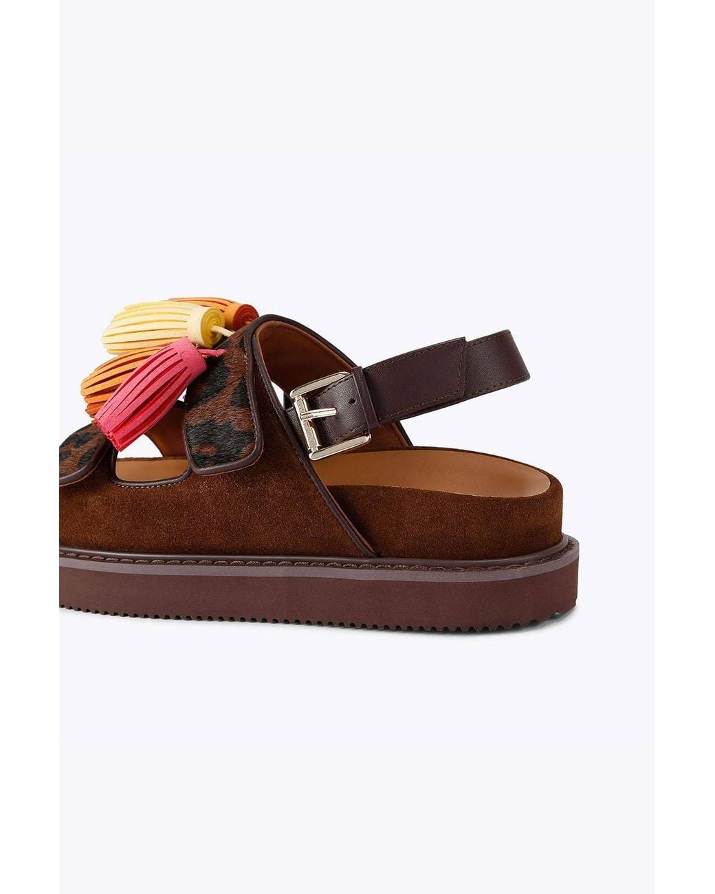 KG by Kurt Geiger Red 'Rita Xl' Sandals