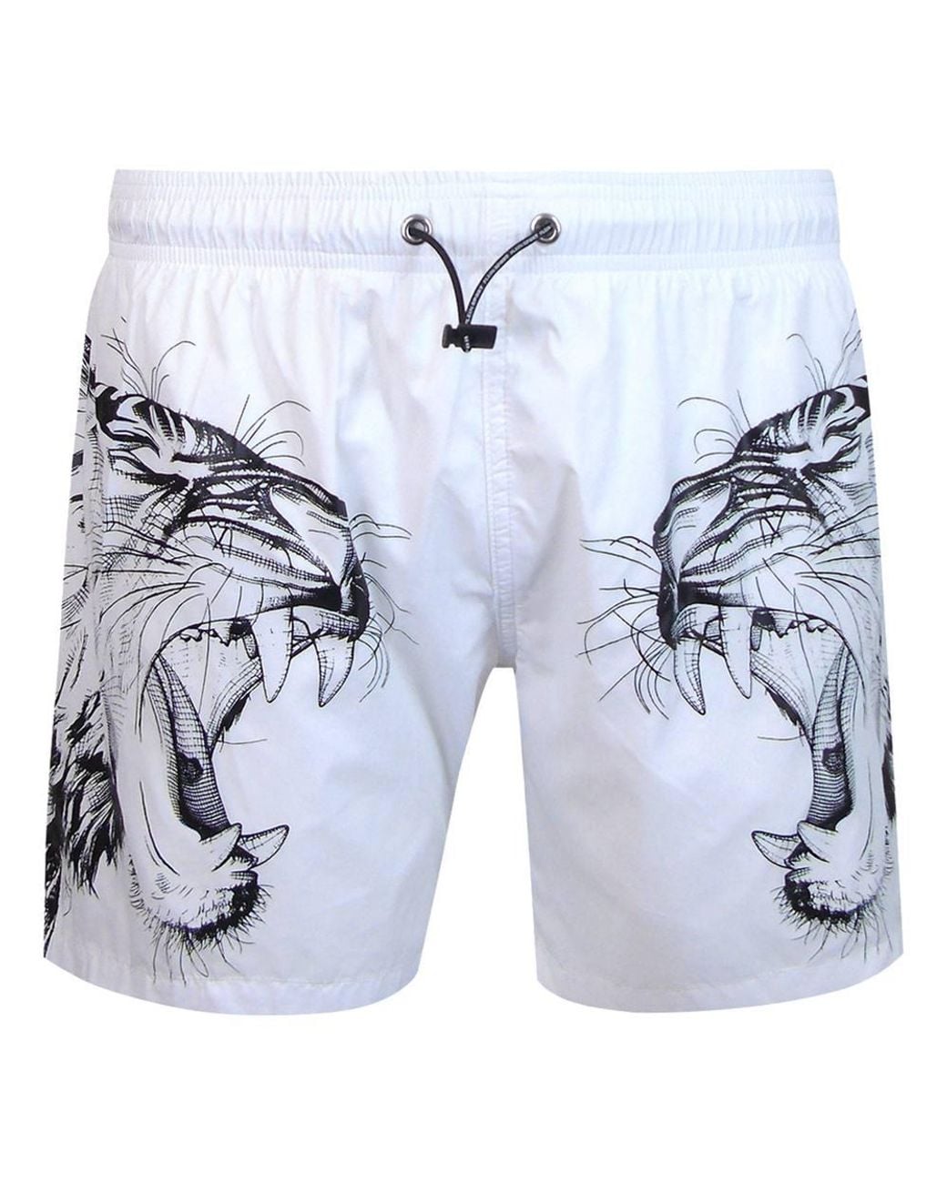 Philipp Plein Blue Board Shorts for men