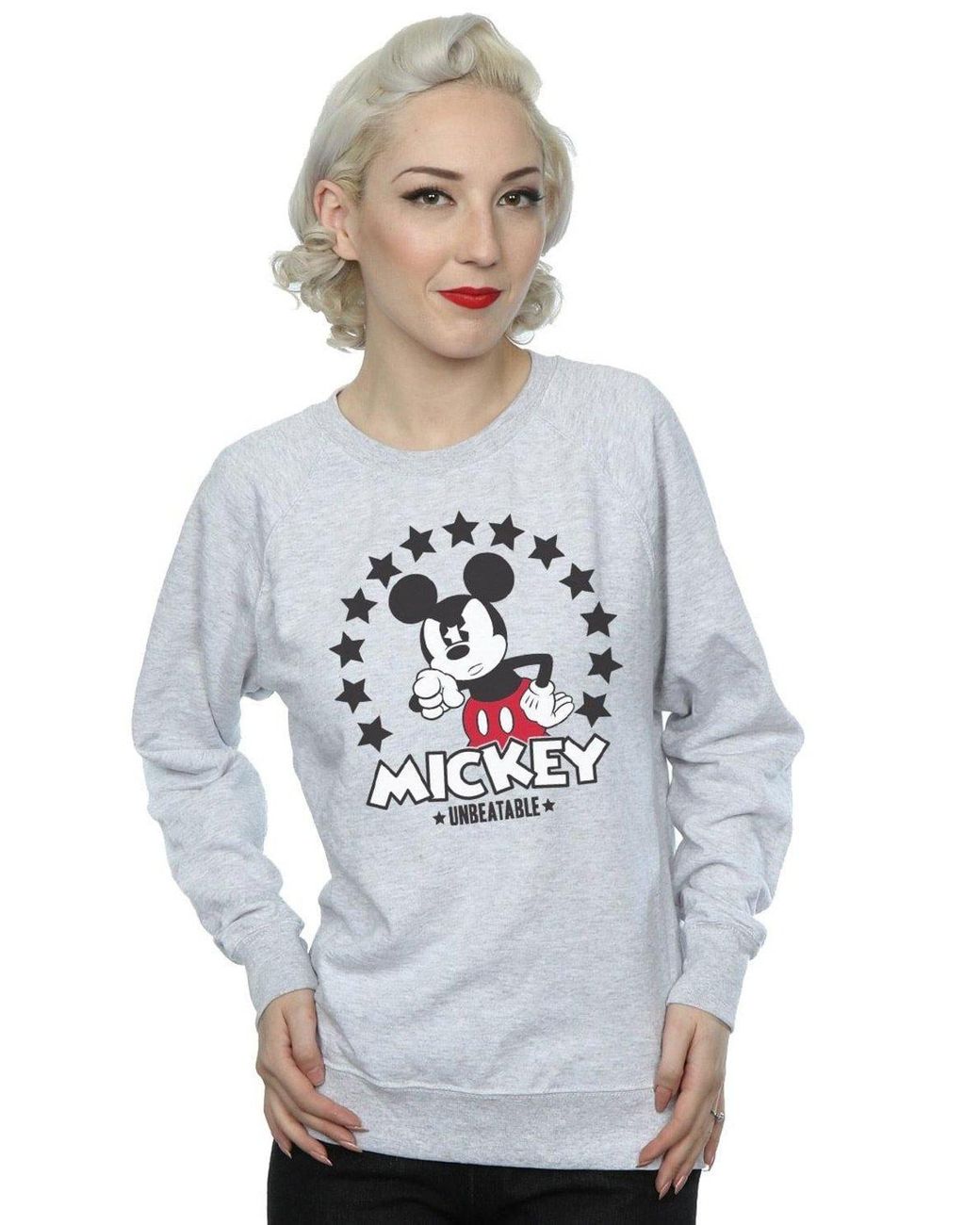Mickey mouse grey sweatshirt cheap