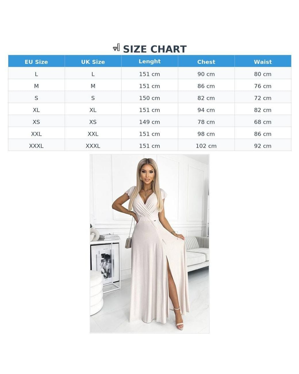 Love Lace White Glitter Cap Sleeve Maxi Dress With Side Slit