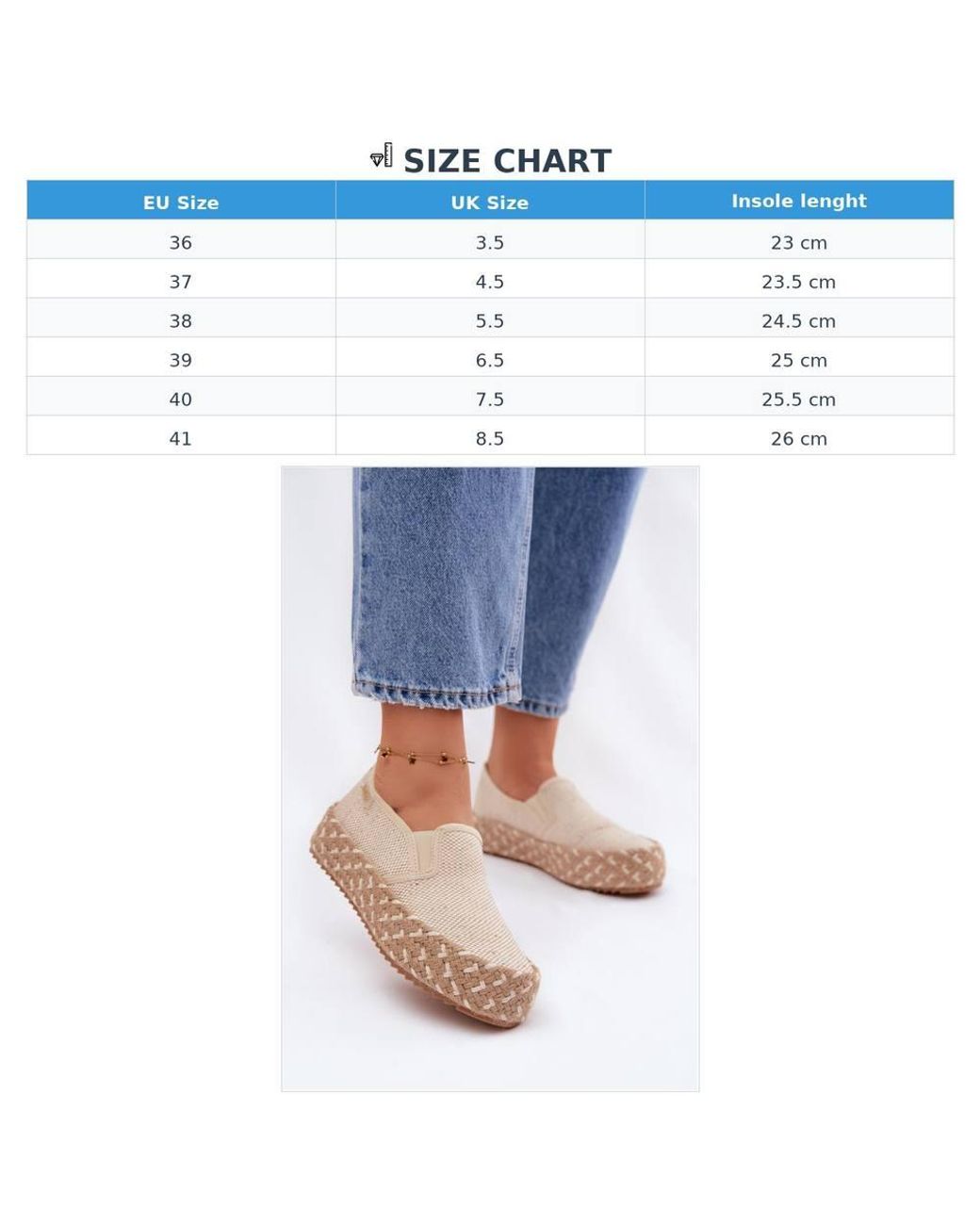 Love Lace Blue Platform Espadrilles With 4Cm Platform & 6Cm Upper