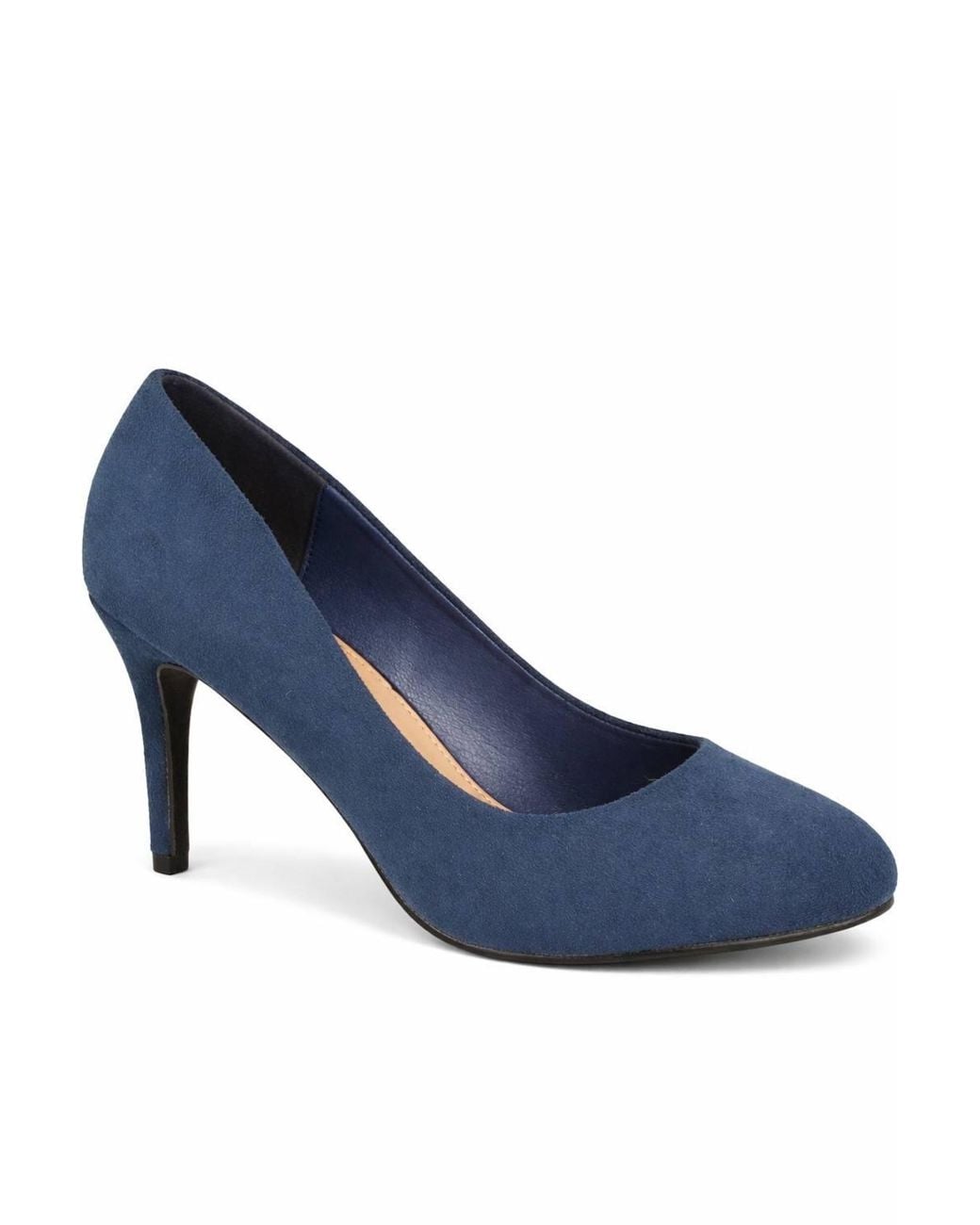 Spot on Black Classic High Heel Court Shoes