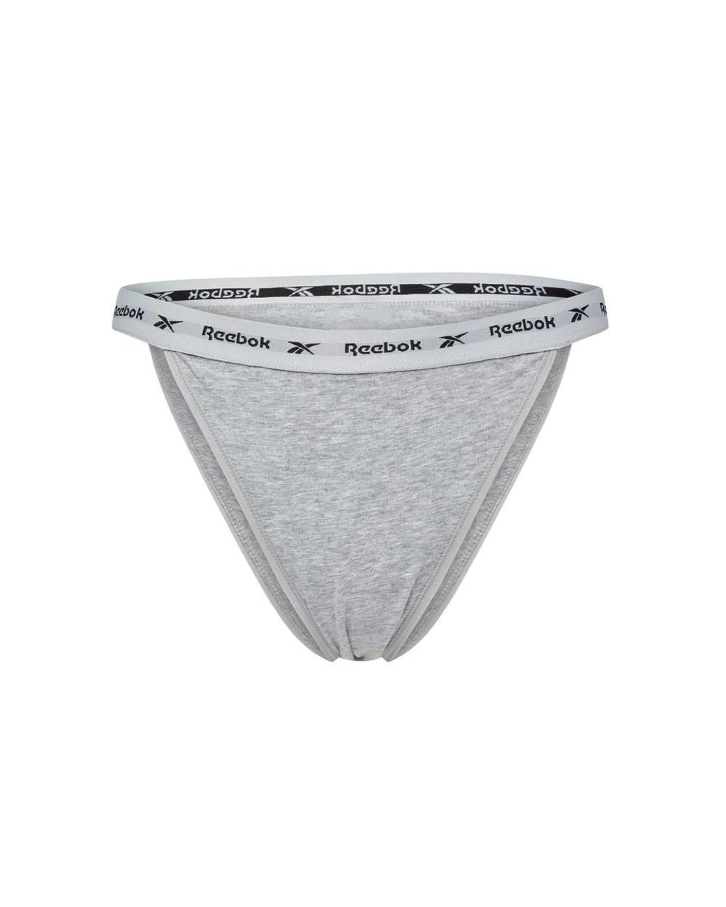 Reebok White 3 Pack Tanga Briefs Kathy