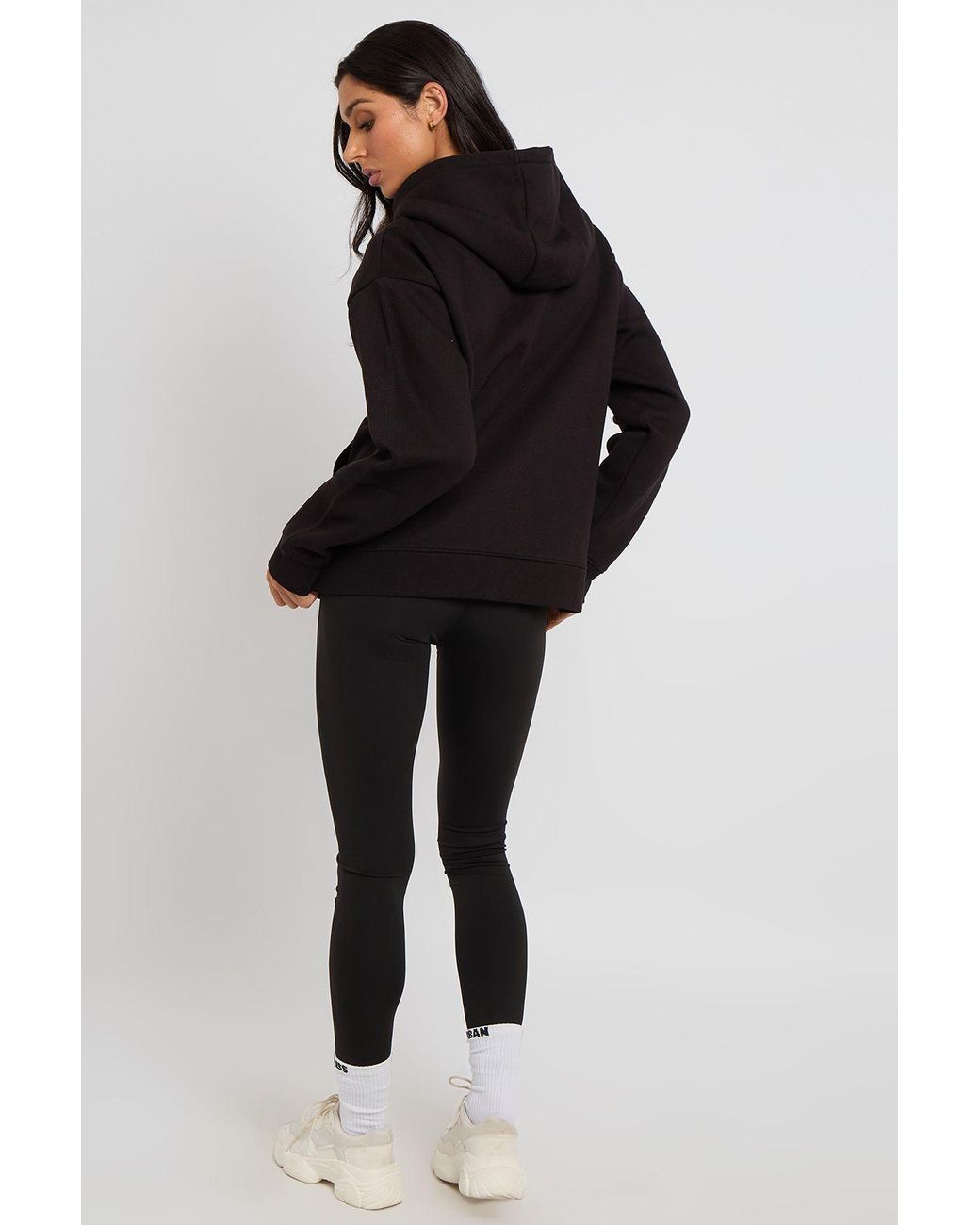 Urban Bliss Black Zip Through Hoodie
