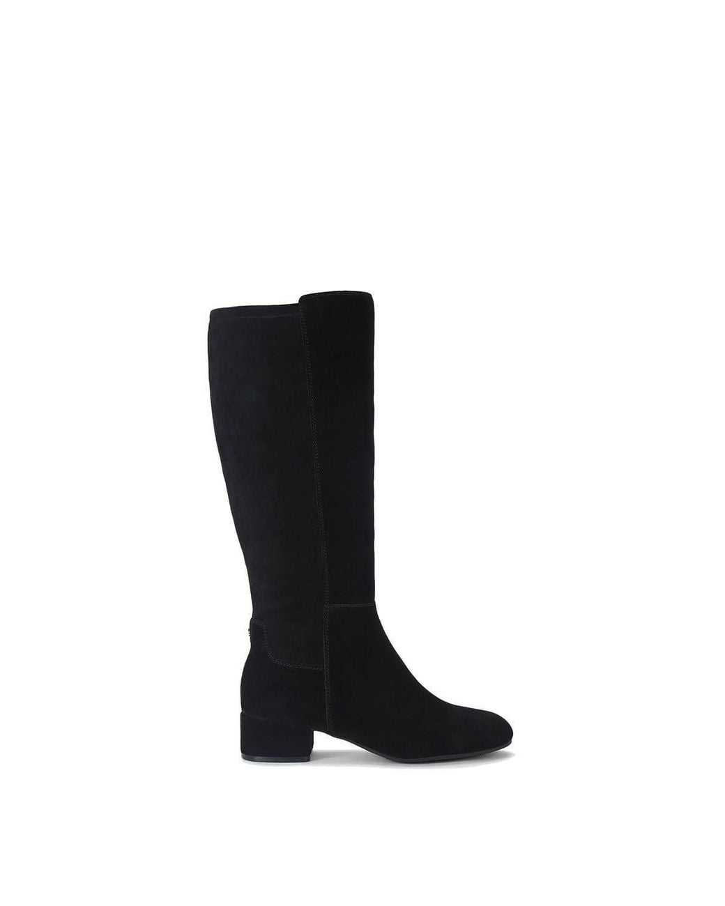 KG by Kurt Geiger Black 'Tabina High Leg' Suede Boots