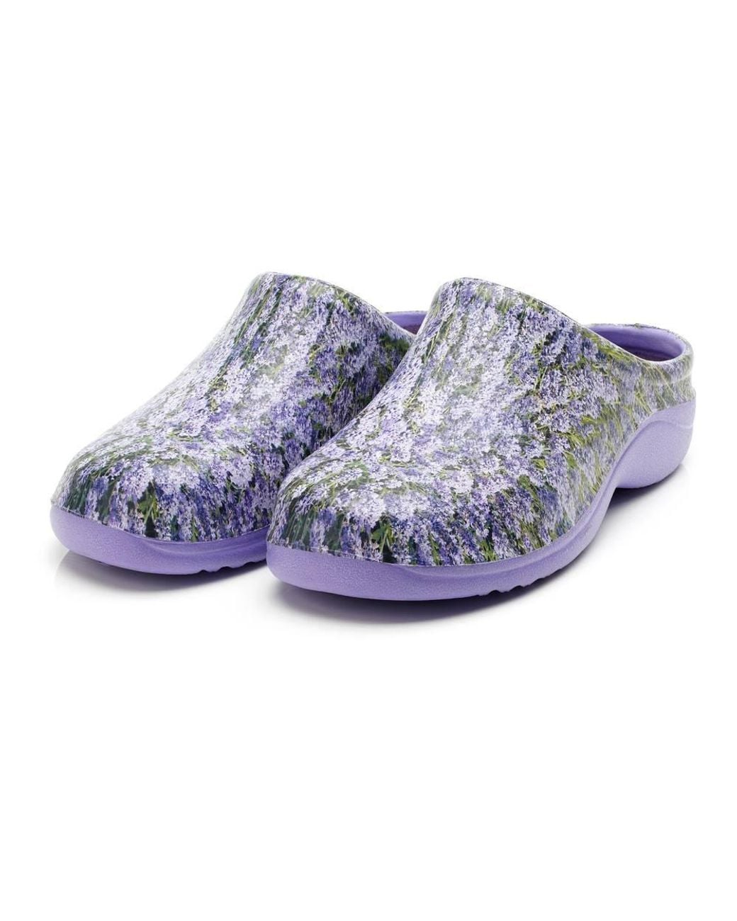 Backdoorshoes Blue Classic Garden Clogs Fields