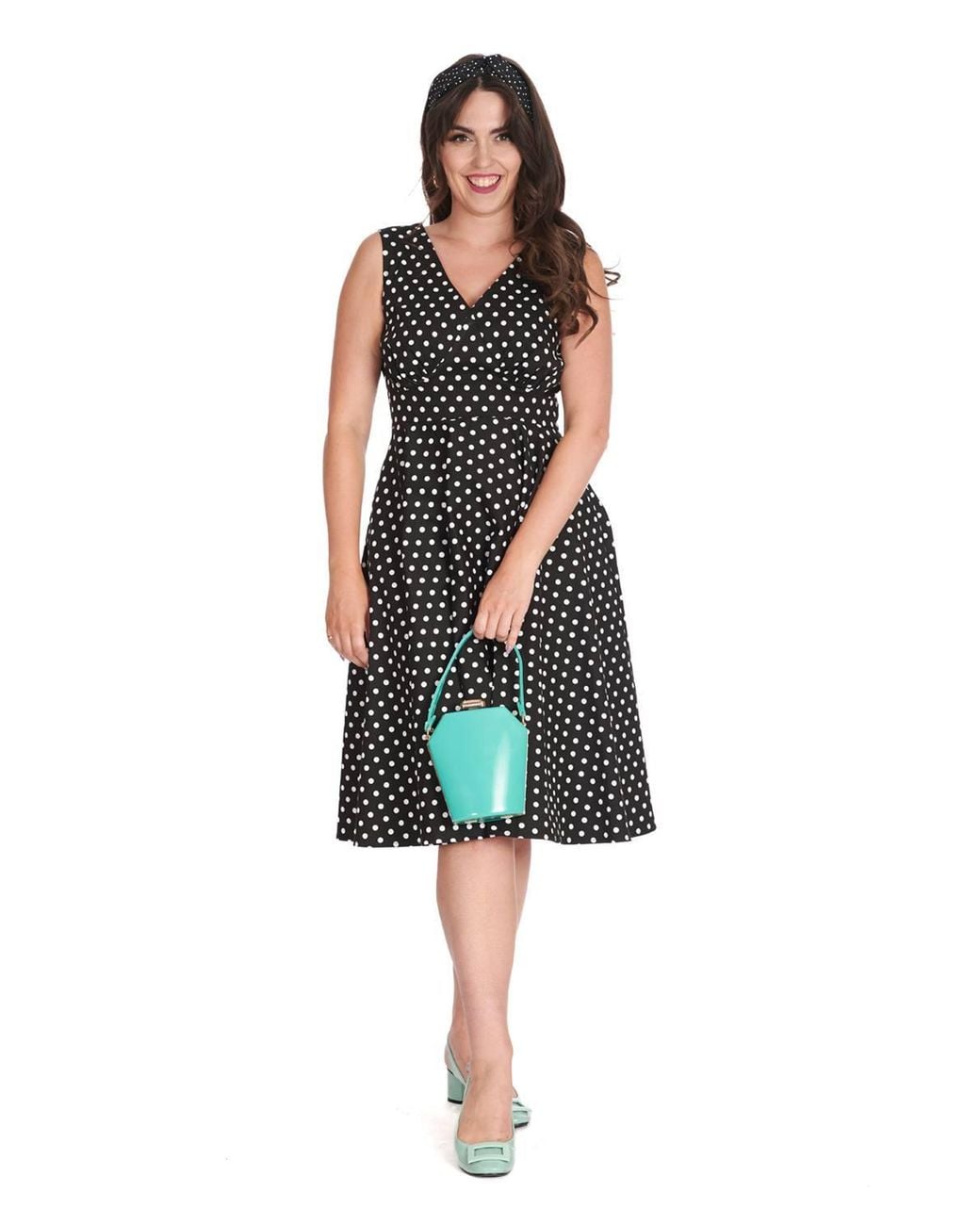 Banned Retro Black Summer Of Spots Dress