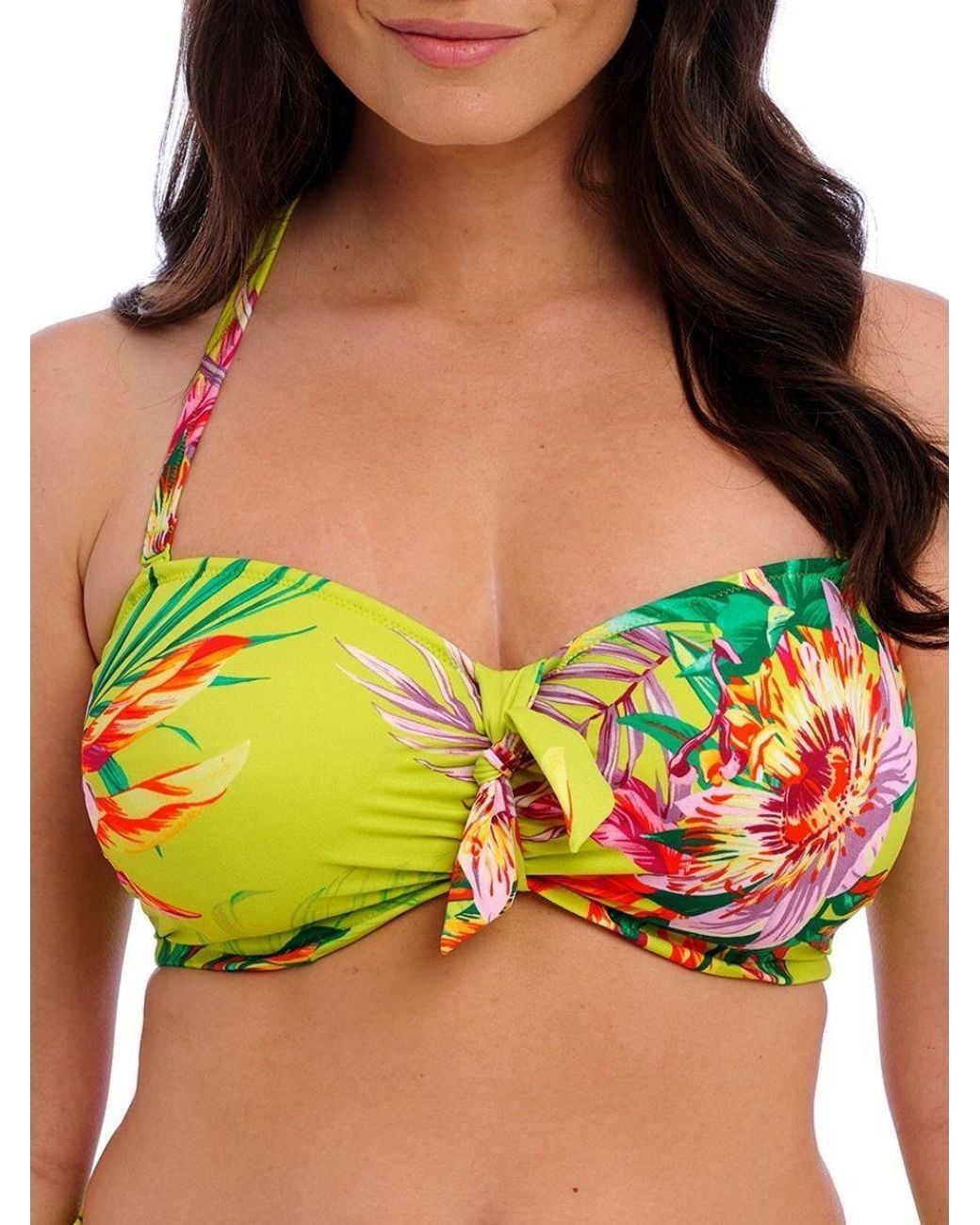 Fantasie Black Cala Macarella Bandeau Bikini Top