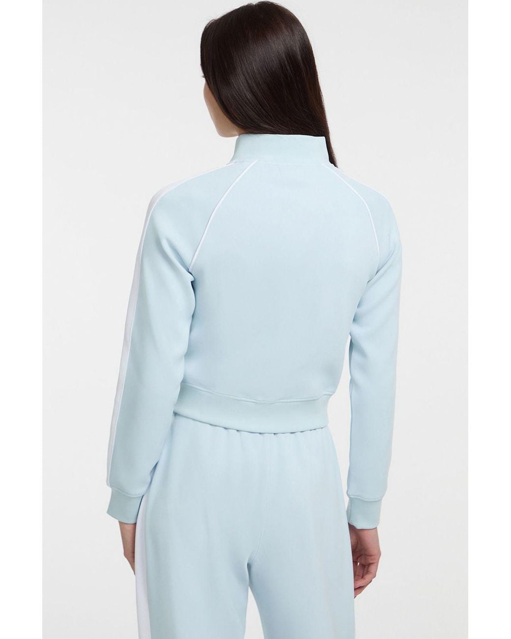 Guess Blue Tricot Track Jacket