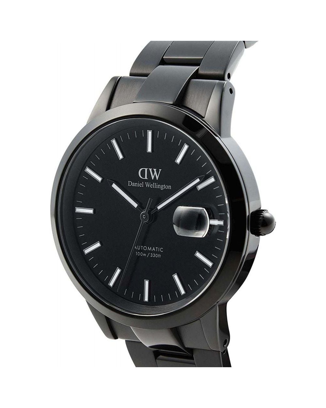Daniel Wellington Black Dw00100753 Iconic 40Mm Automatic Watch for men