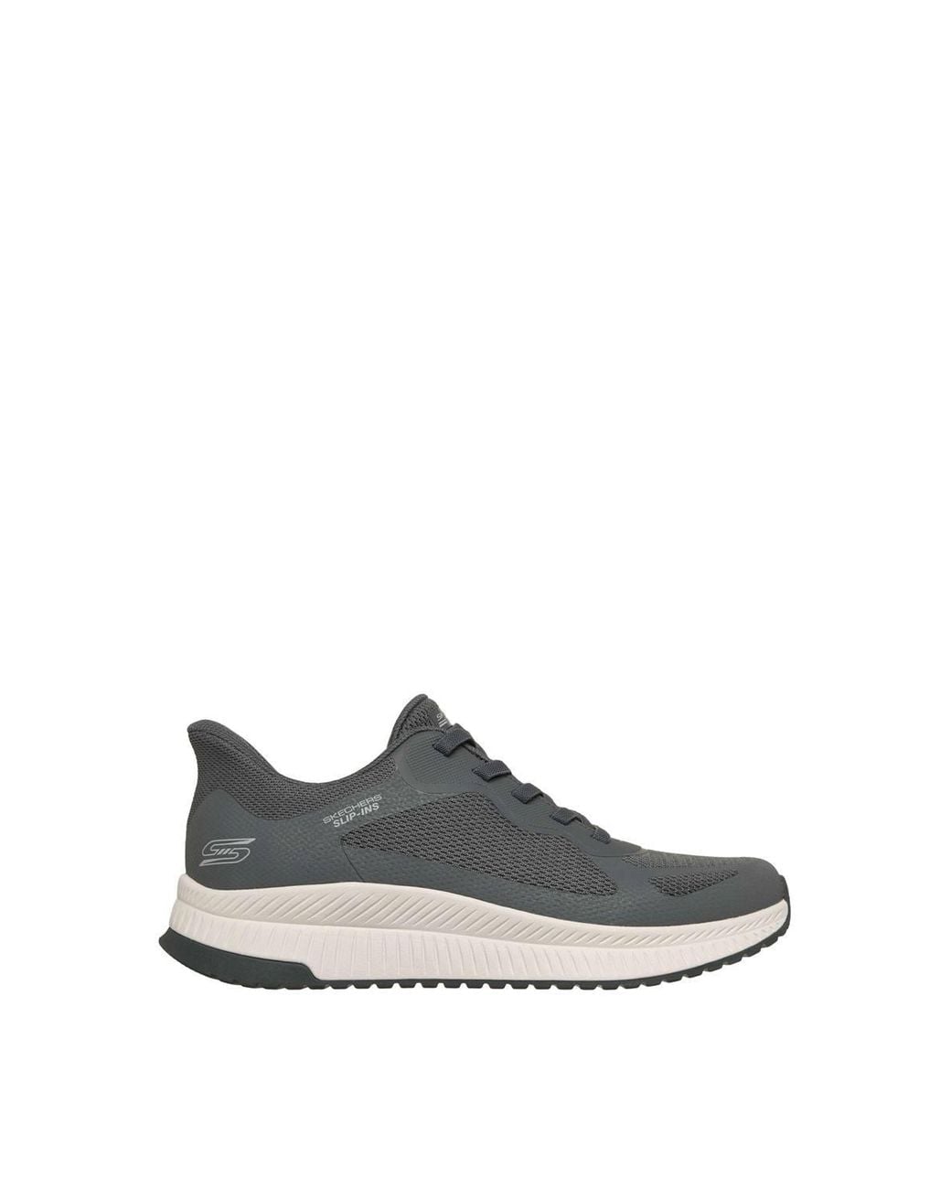 Skechers Gray Bobs Sport Squad Chaos 4 Trainer for men