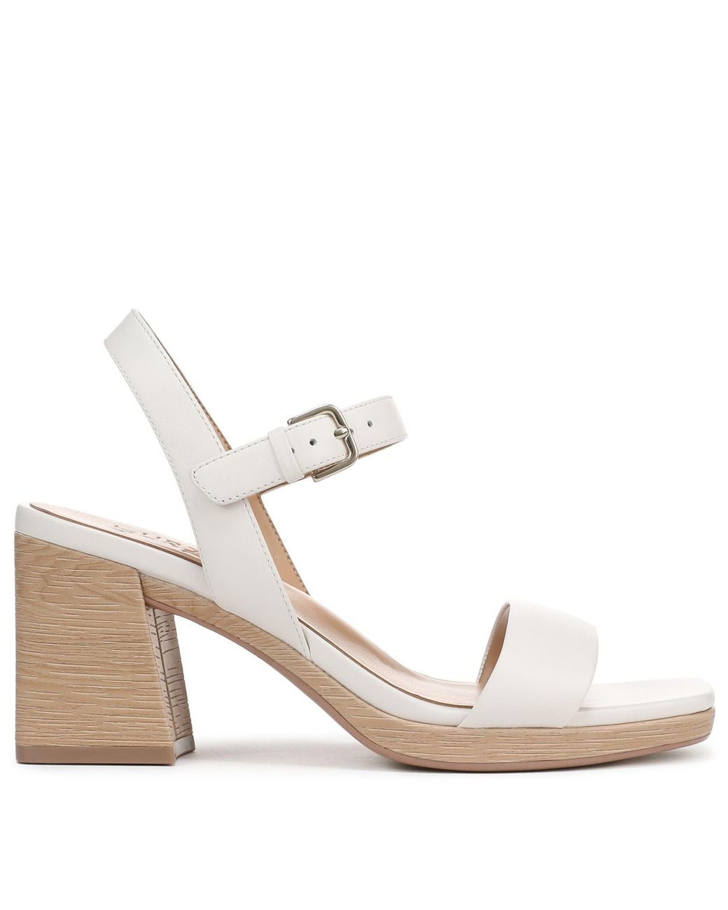 Naturalizer White Rose Sandals