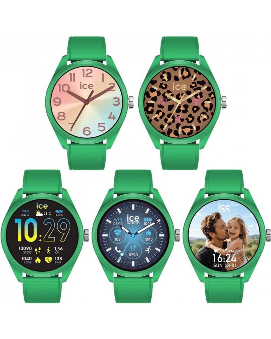 Ice-watch Green 026219 Ice Smart 45Mm Smartwatch for men