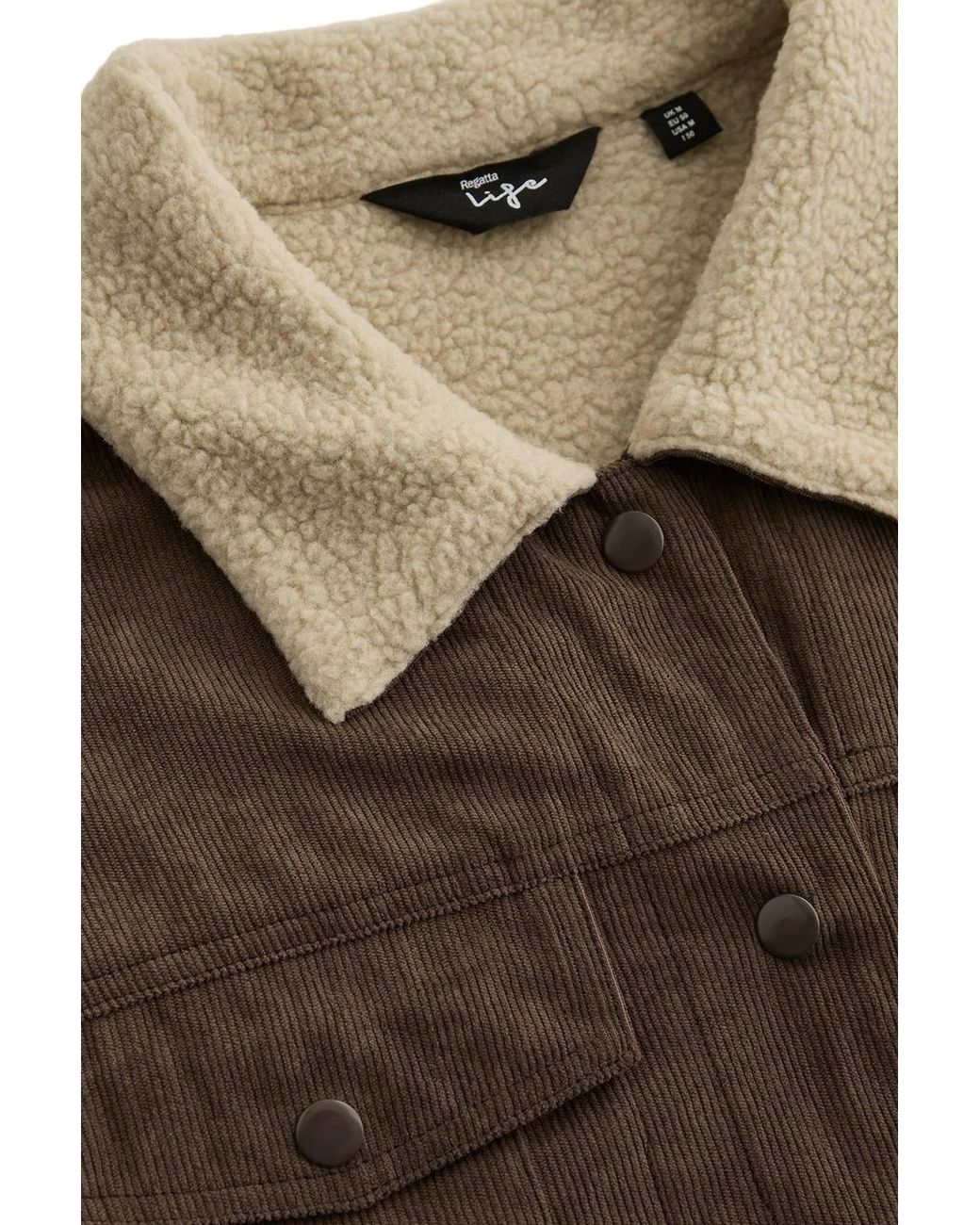 Regatta Black Tahoe Showerproof Jacket for men