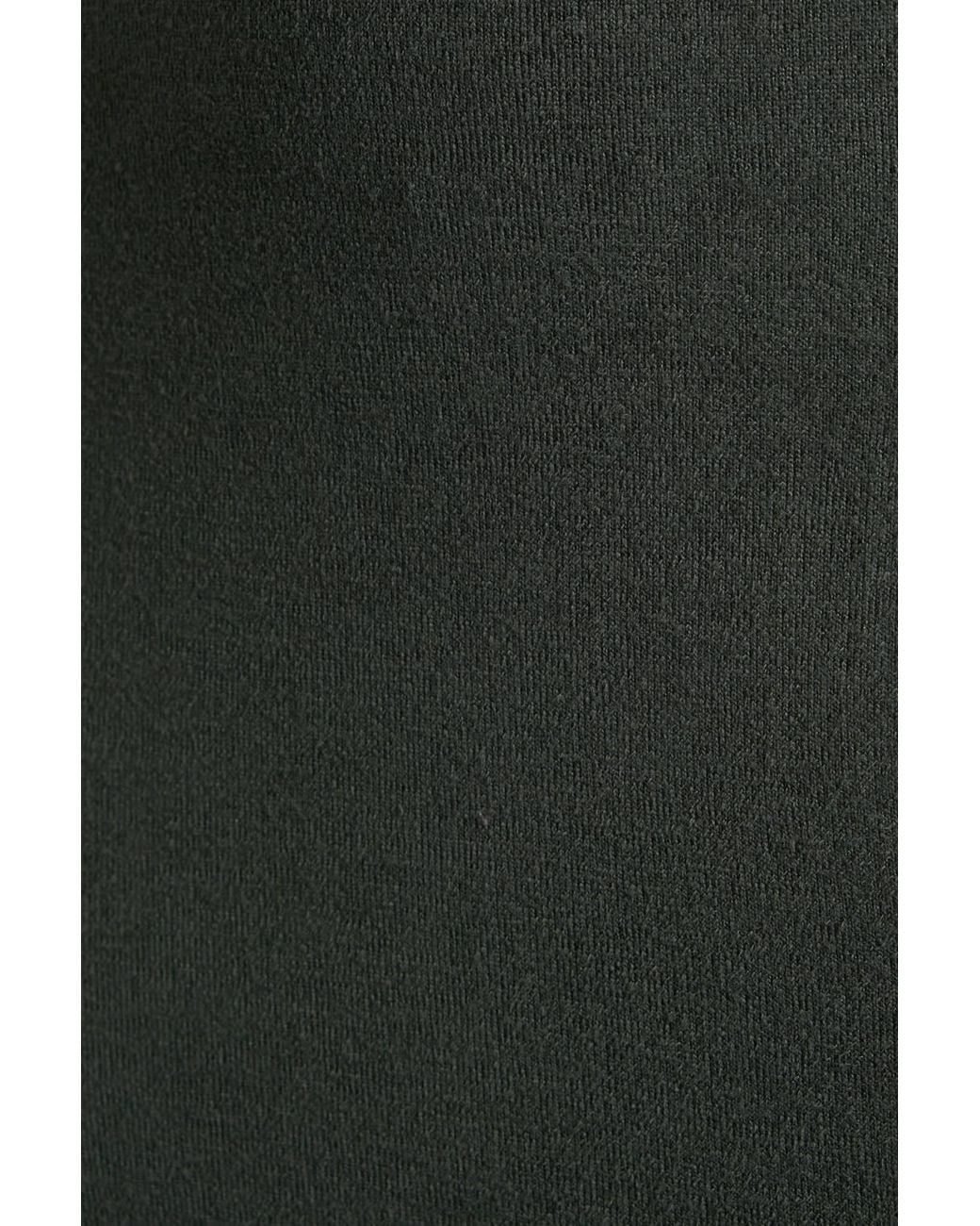 Louche Black Karen Brushed Marl Jersey Midi Dress