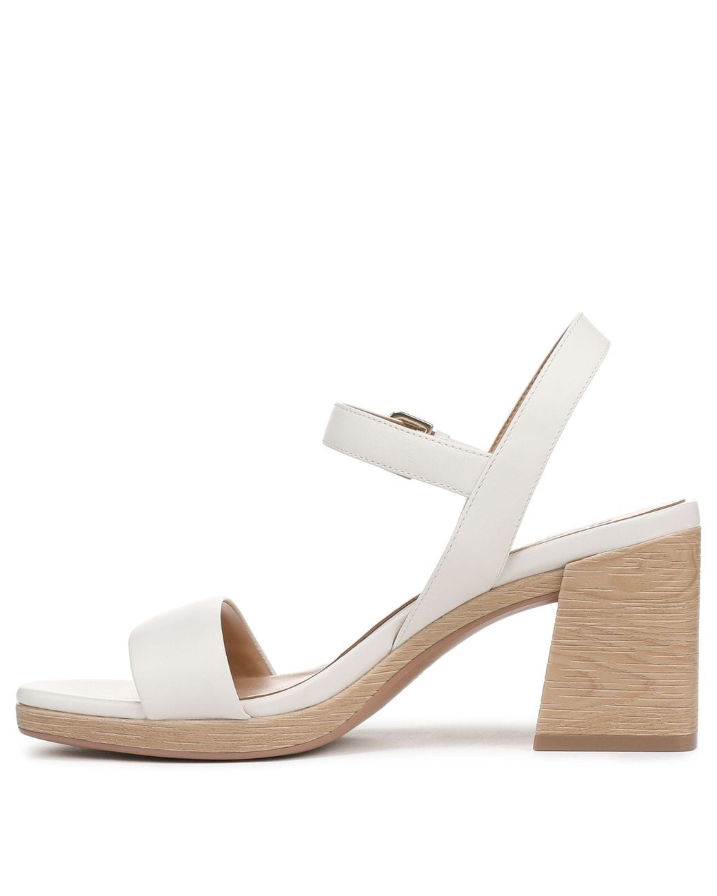 Naturalizer White Rose Sandals