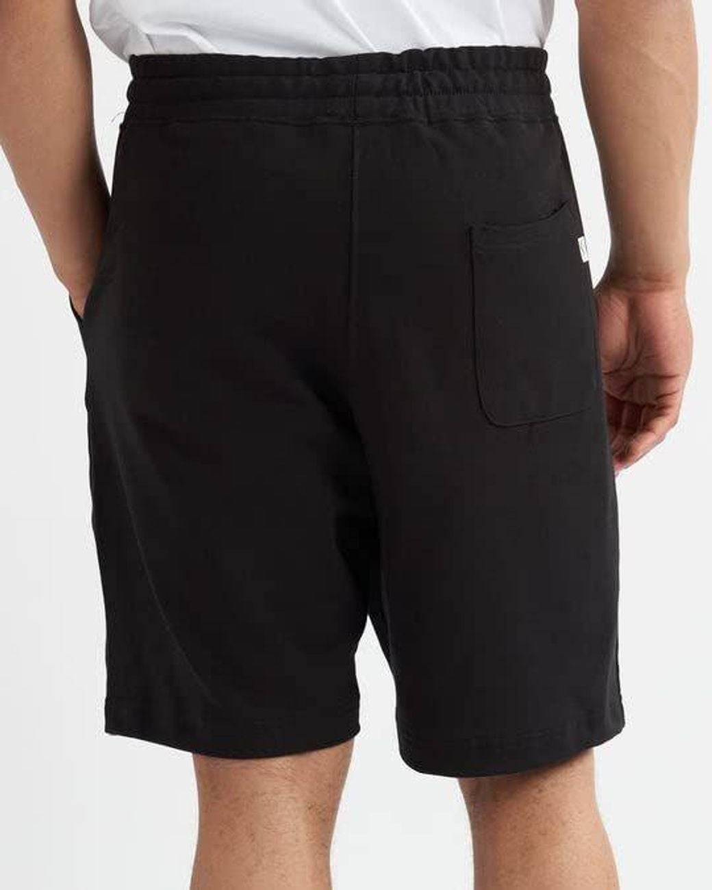 Alse Studio Black 100% Cotton Premium Quality Soft Touch Shorts With Pocket for men