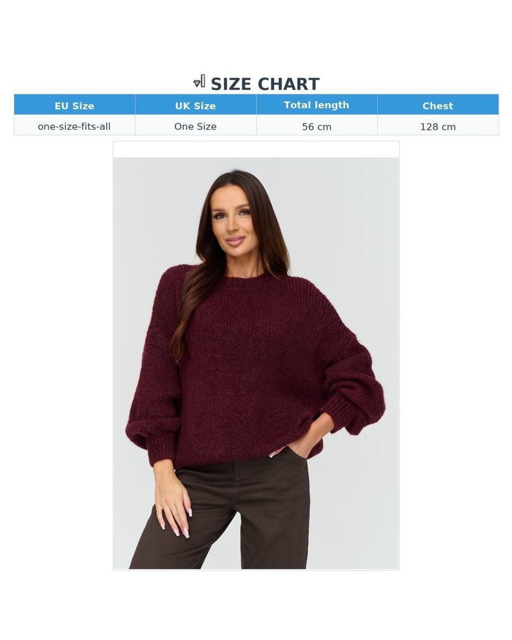 Love Lace Red Viscose Long Sleeve Heavyweight Jumper