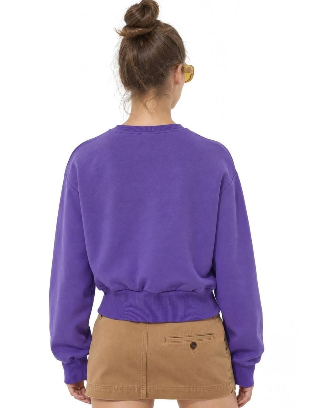Busem Purple Cotton-Blend Sweatshirt