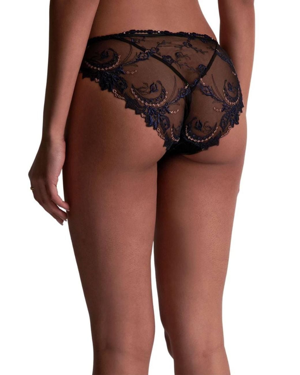 Aubade Brown Amour Precieux Italian Brief