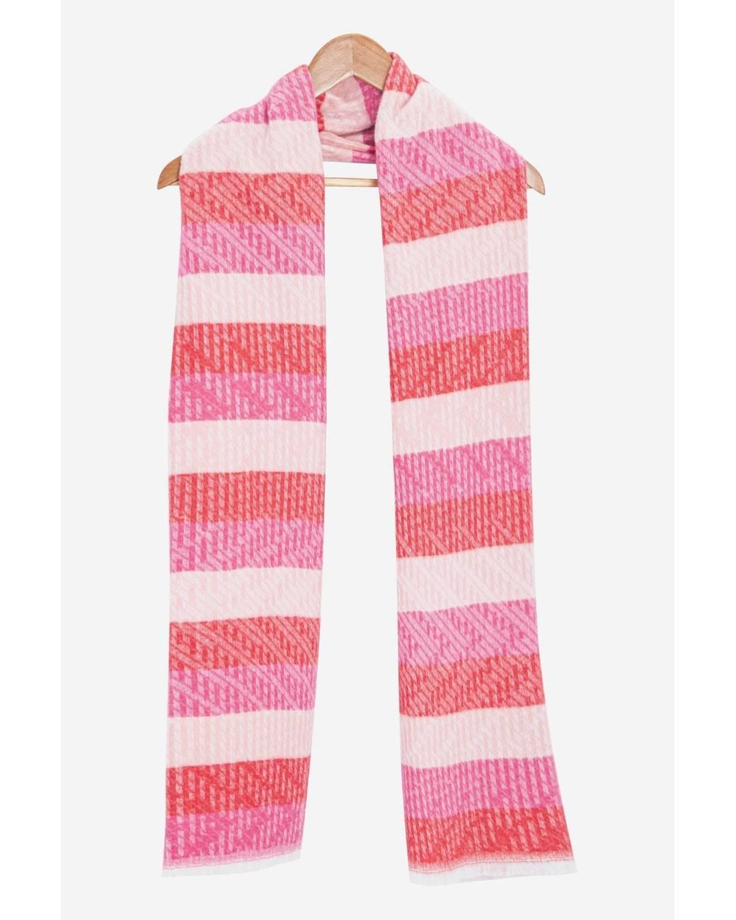 SARTA Textured Stripe Winter Scarf