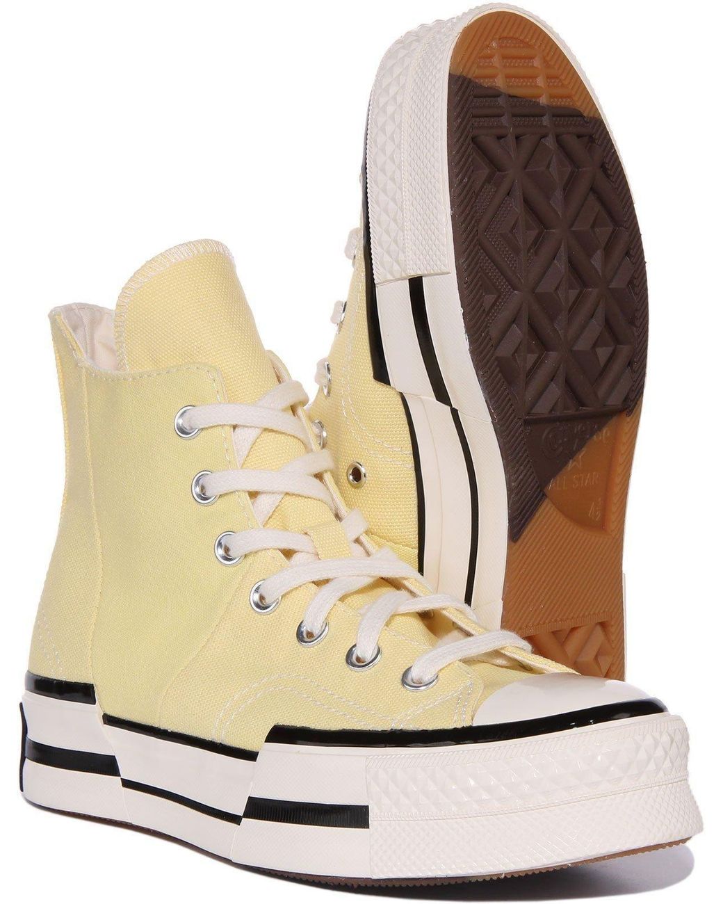 Converse Natural 'Chuck 70S Hi A08184C' Textile Trainers