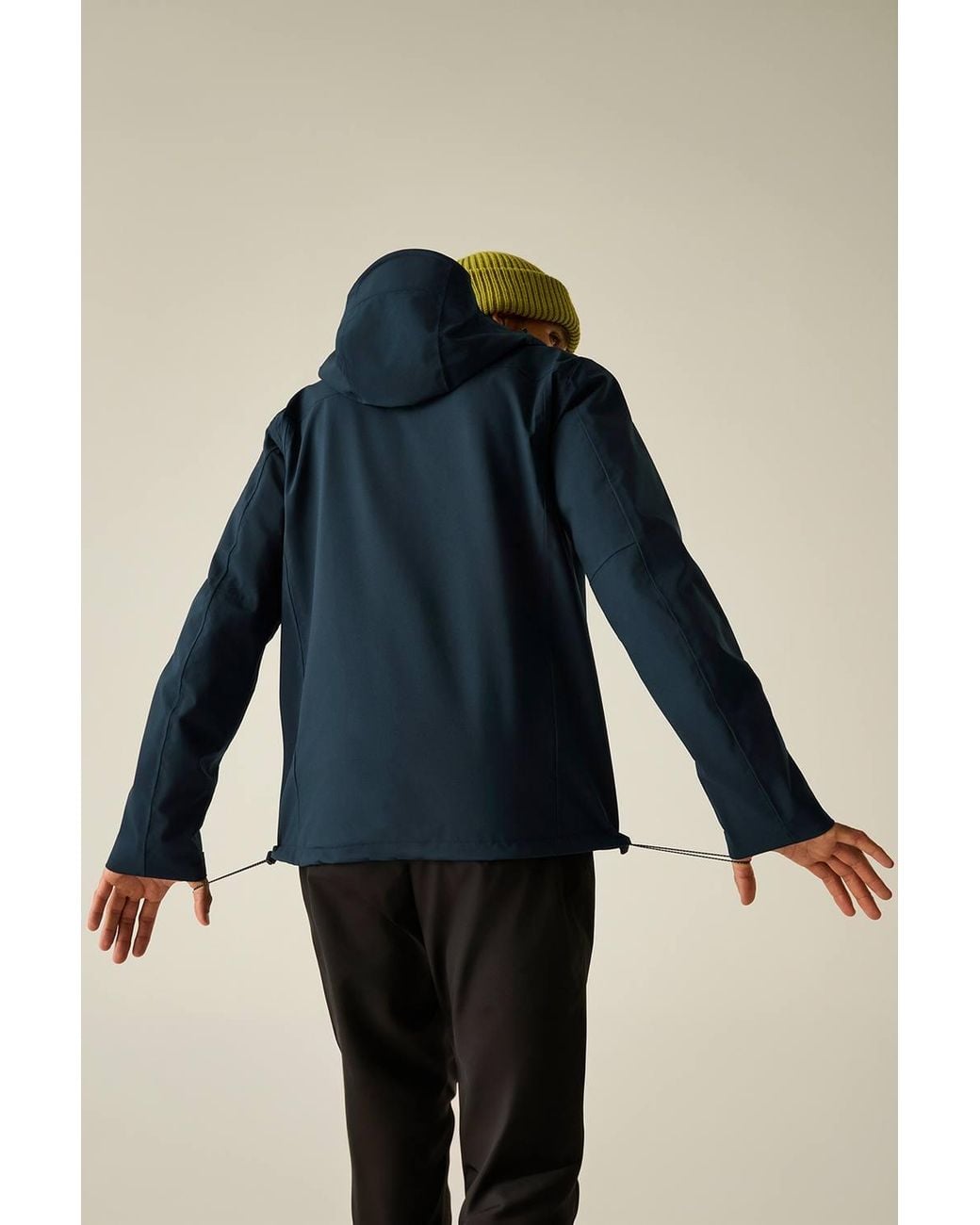 Regatta Blue Birchdale Waterproof Shell Jacket for men
