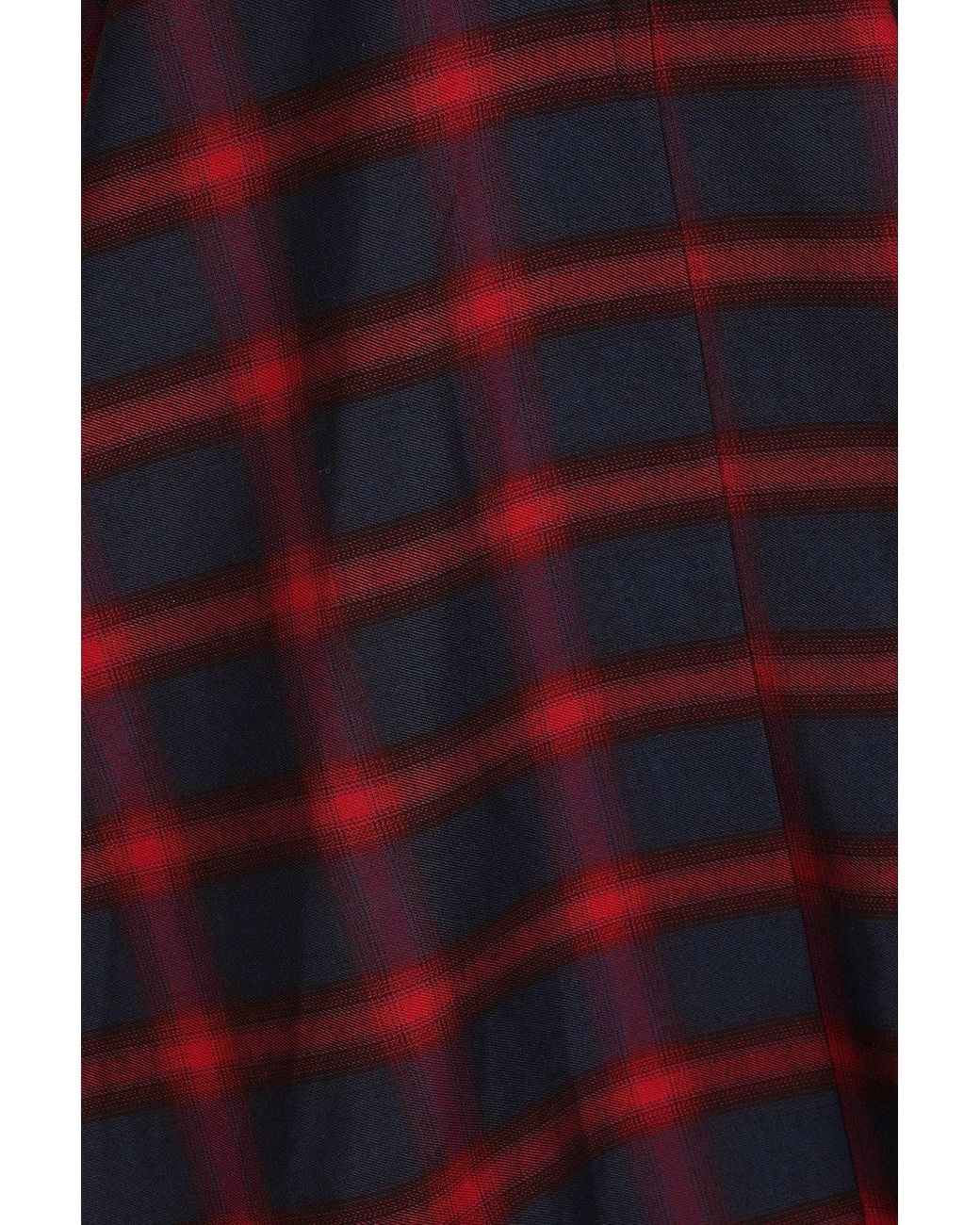 Banned Retro Red Barbara Christmas Checks Swing Dress
