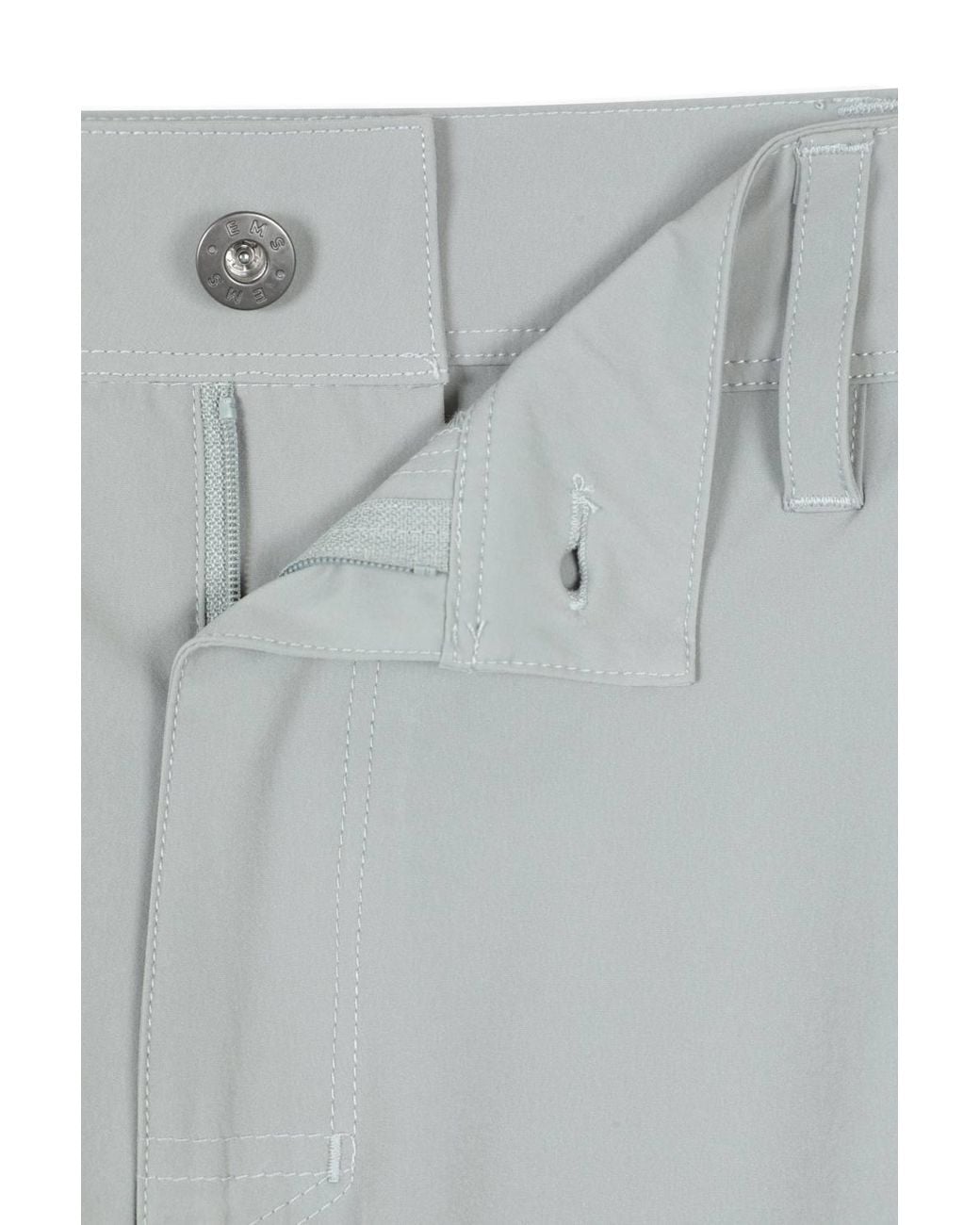 Mountain Warehouse Gray 'Compass' Lightweight 4-Way Stretch Quick Dry Upf 50+ Walking Trousers for men