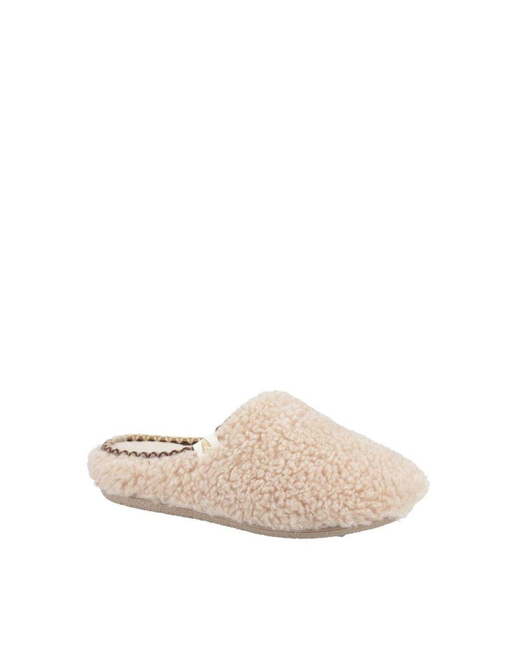 Hush Puppies Natural Good Teddy Mule Slipper