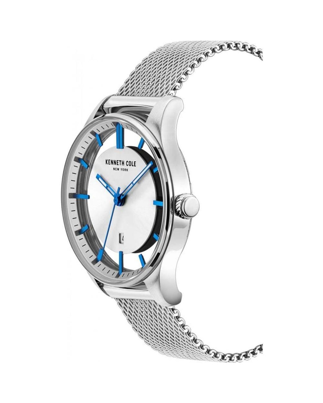 Kenneth Cole Blue Kc50919020B Classic 42Mm Quartz Watch for men