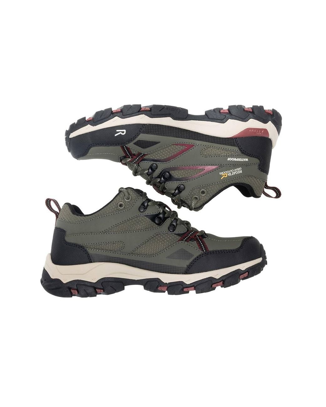 Regatta Brown Lady Holcombe Iii Low Waterproof Shoes