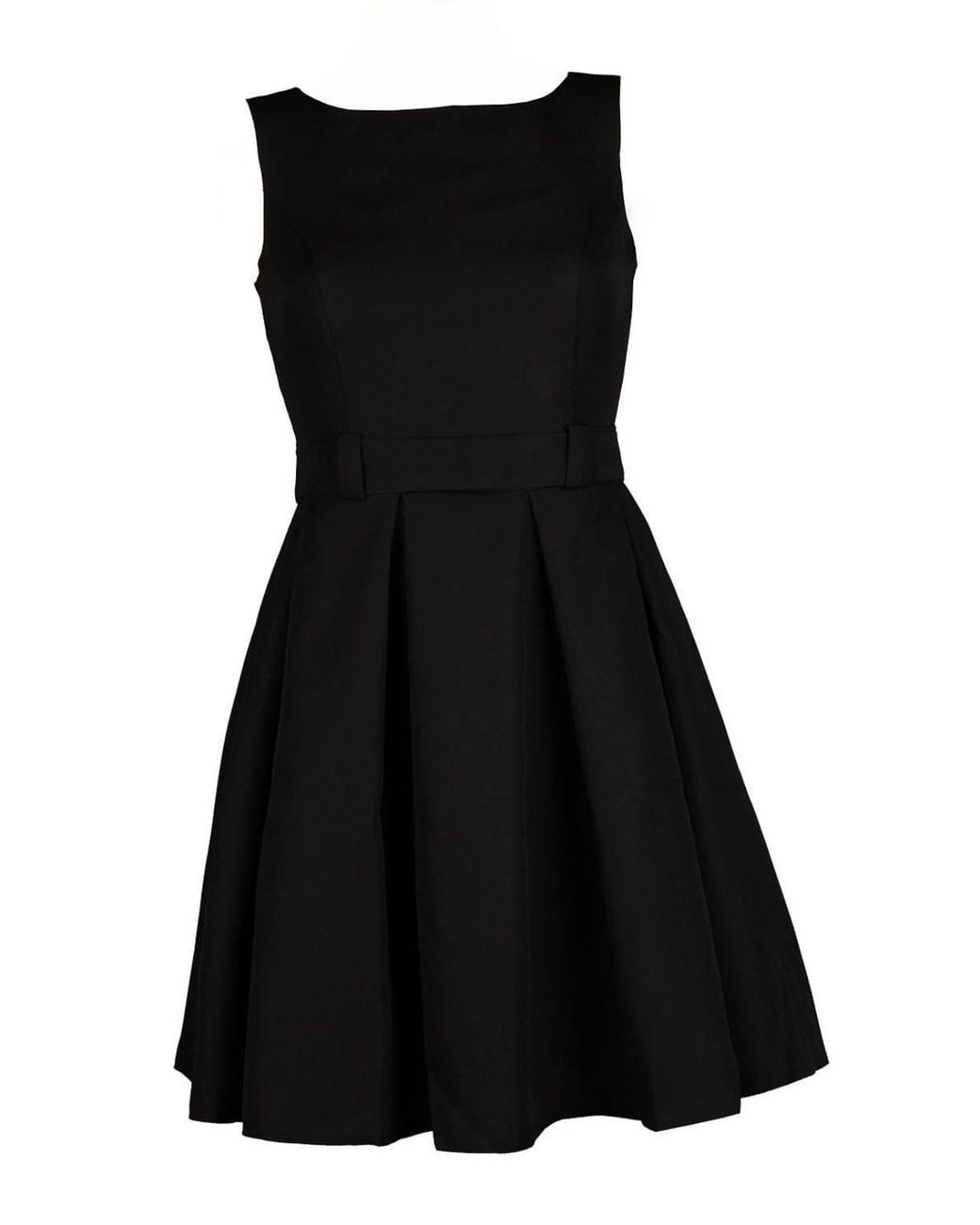 Love Lace Black Classic Sleeveless Lined Dress