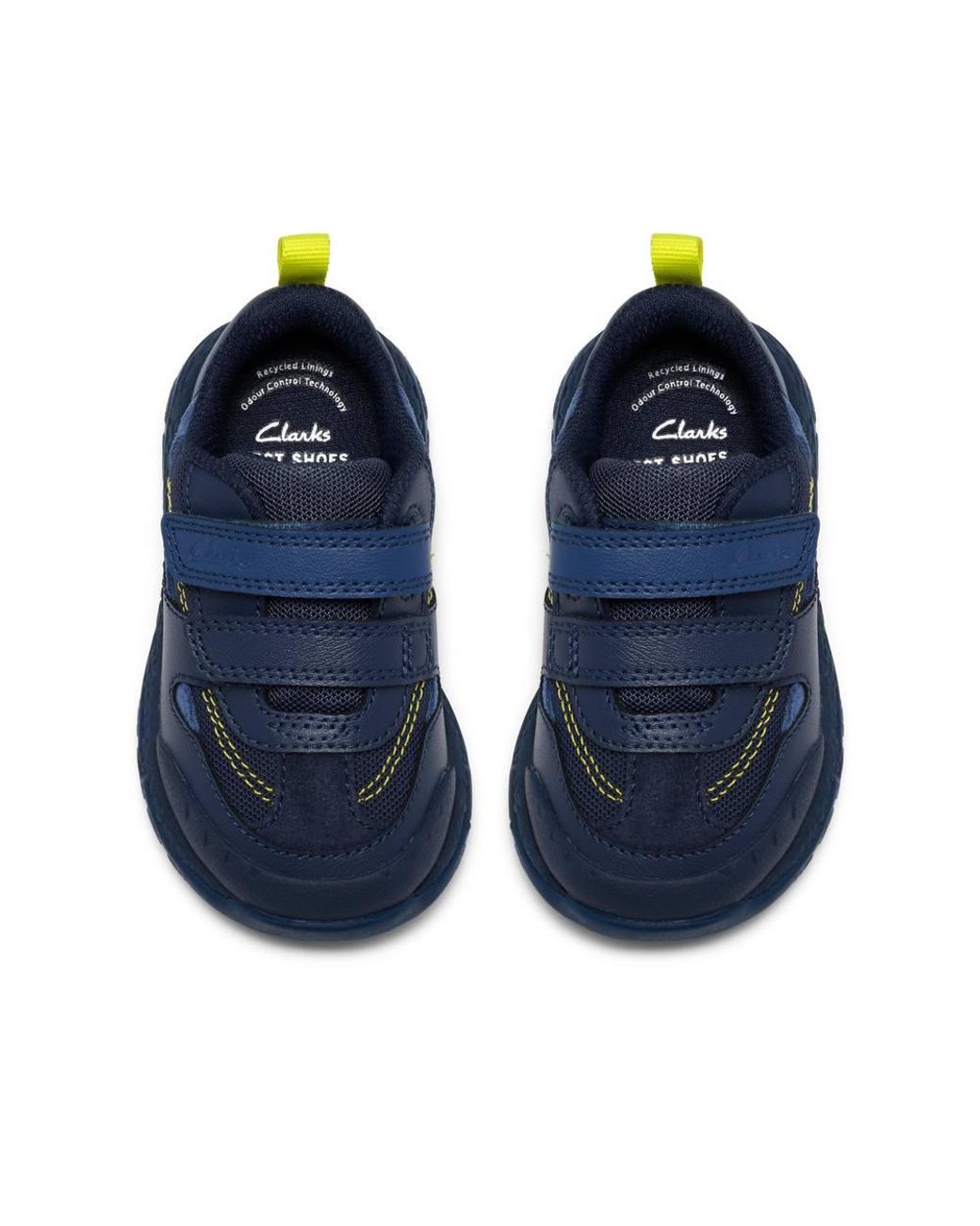 Clarks Blue Steggy Soar T Combination Trainers
