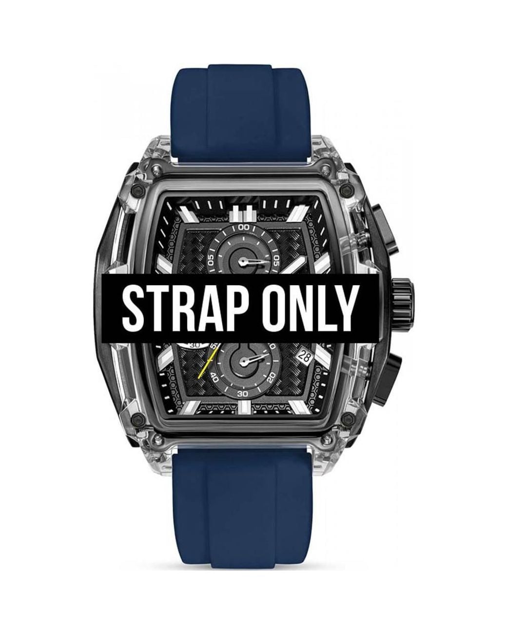 Police Black Pewgo00778X3 Clout 46Mm Quartz Watch for men