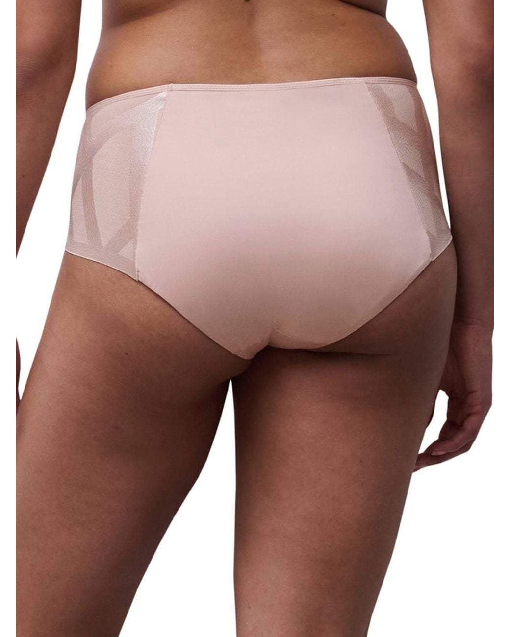 Chantelle Pink Glaze High Waist Brief