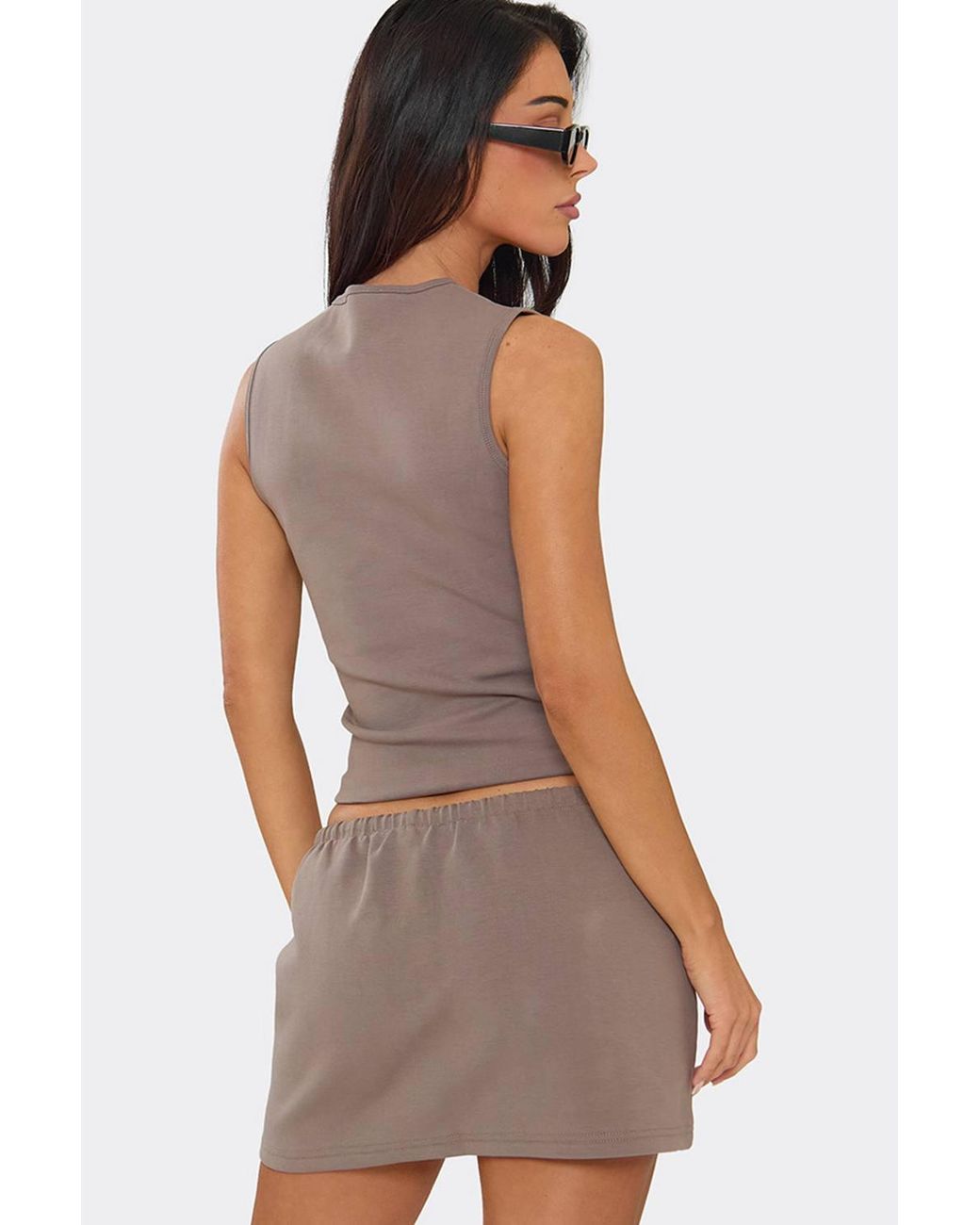 EGO Gray Mini Skirt