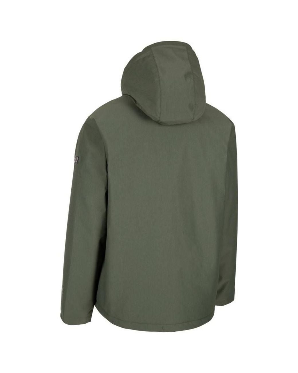 Trespass Green Discott Waterproof Jacket for men