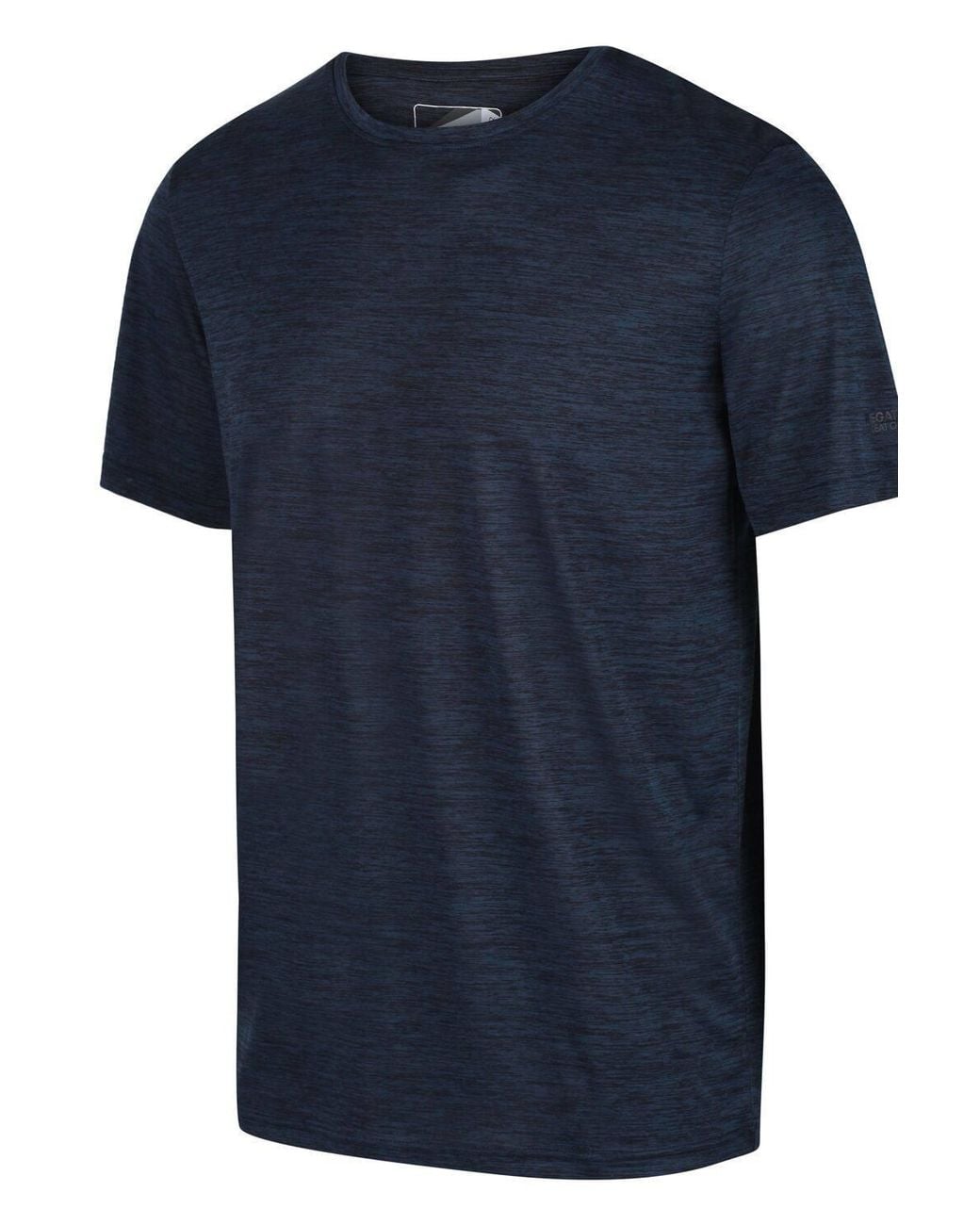 Regatta Blue Fingal Edition Short Sleeved Marl T-Shirt for men
