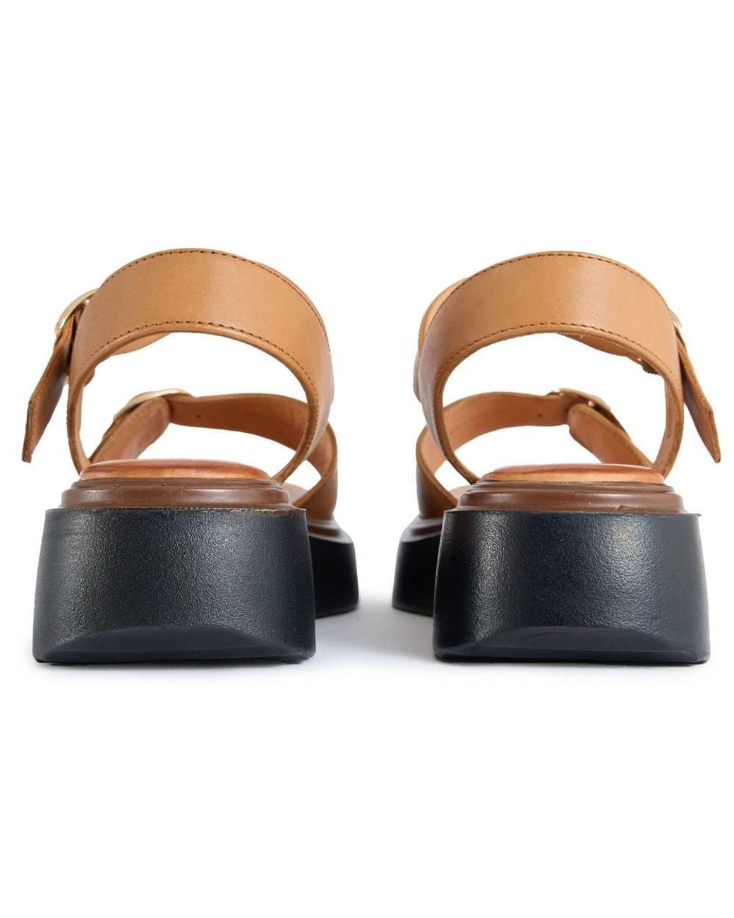 Sole Blue Bodie Flatform Sandals