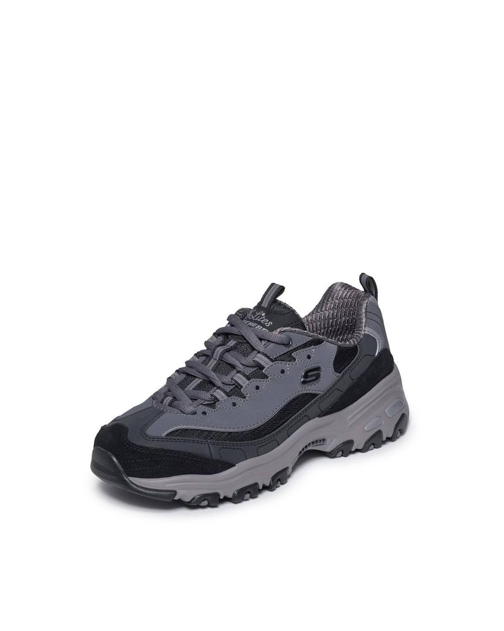 Skechers Black D'Lites Modern Classic Walking Trainer