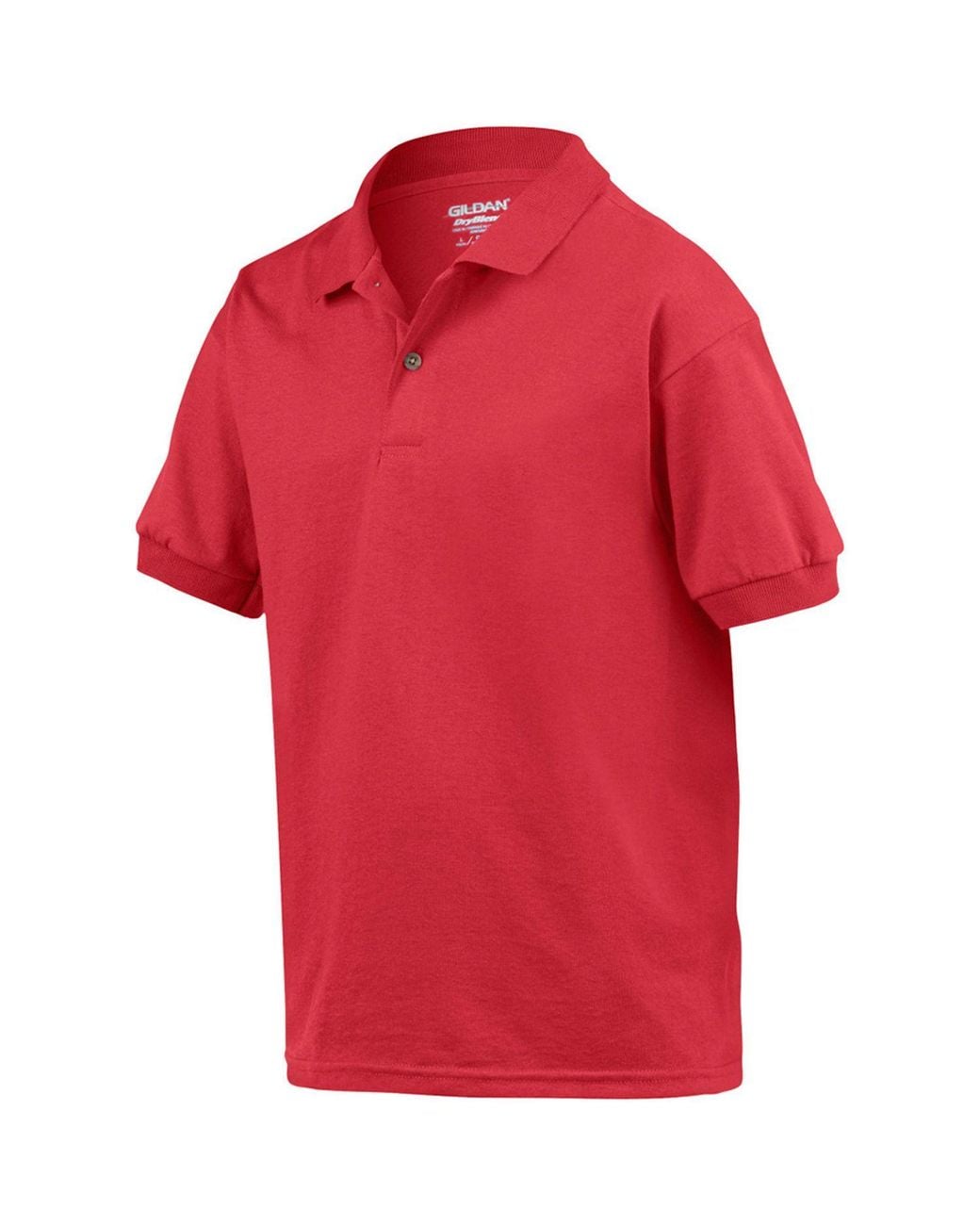 Gildan Red Dryblend Jersey Polo Shirt