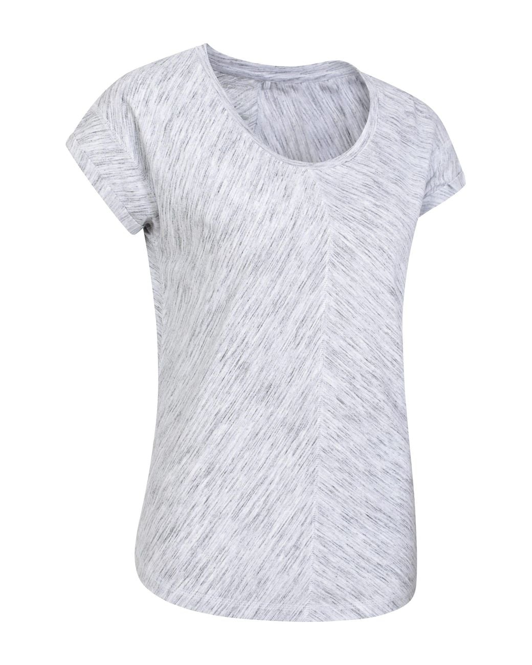 Mountain Warehouse Purple 'Retreat' Lightweight Soft Relaxed Fit Short Sleeve Slouch T-Shirt