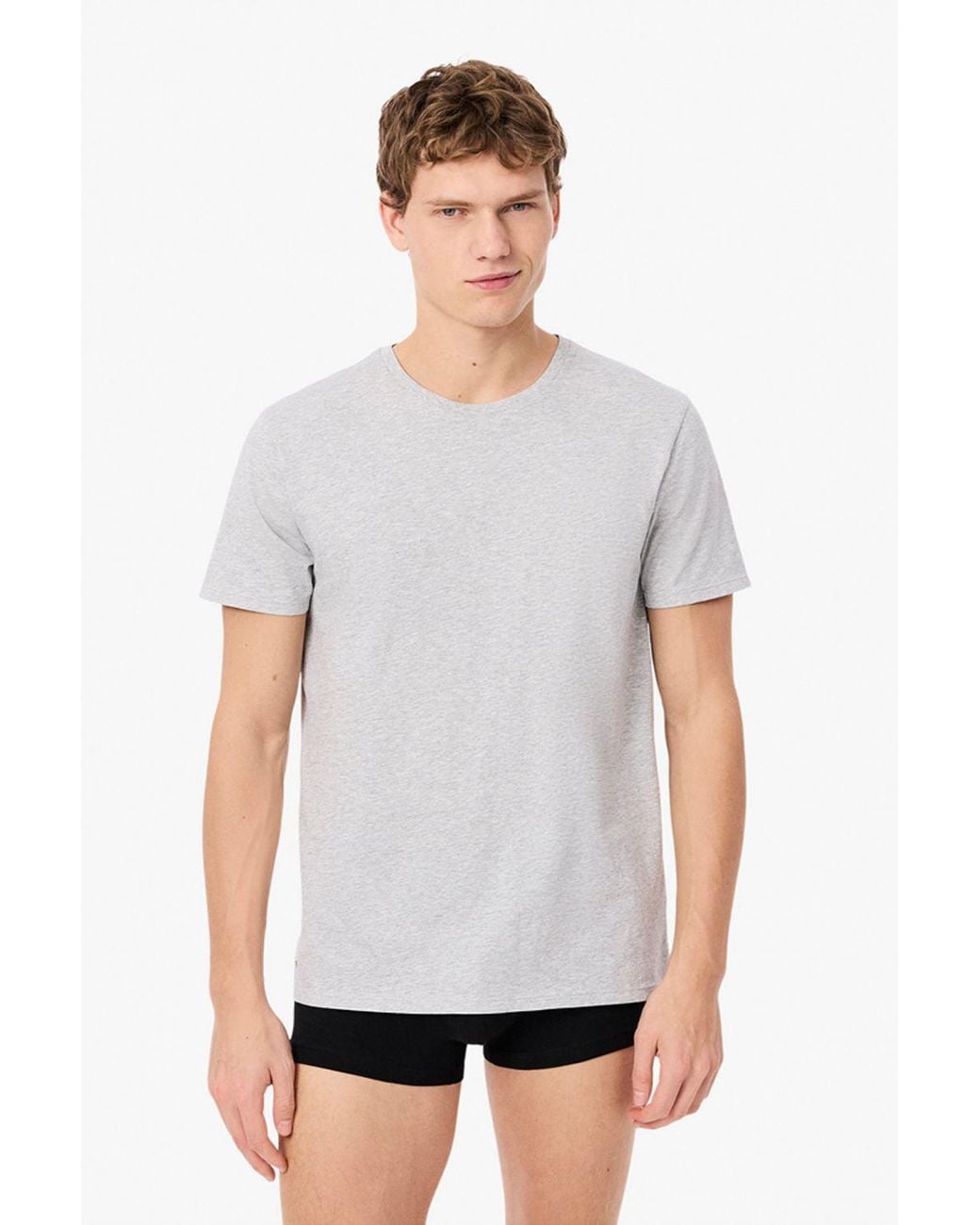Lacoste Black T-Shirt Multi Pack for men