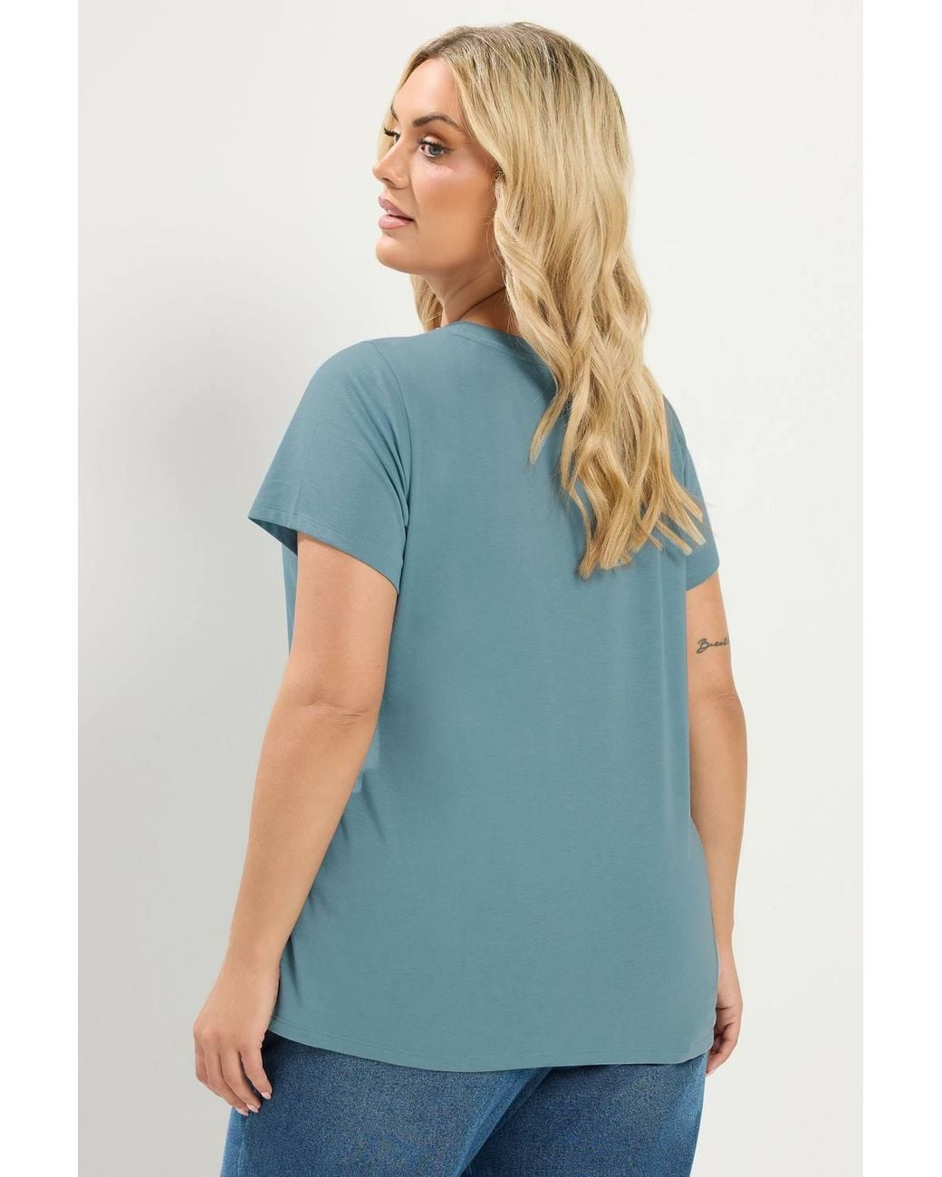Yours Blue 2 Pack Core T-Shirts